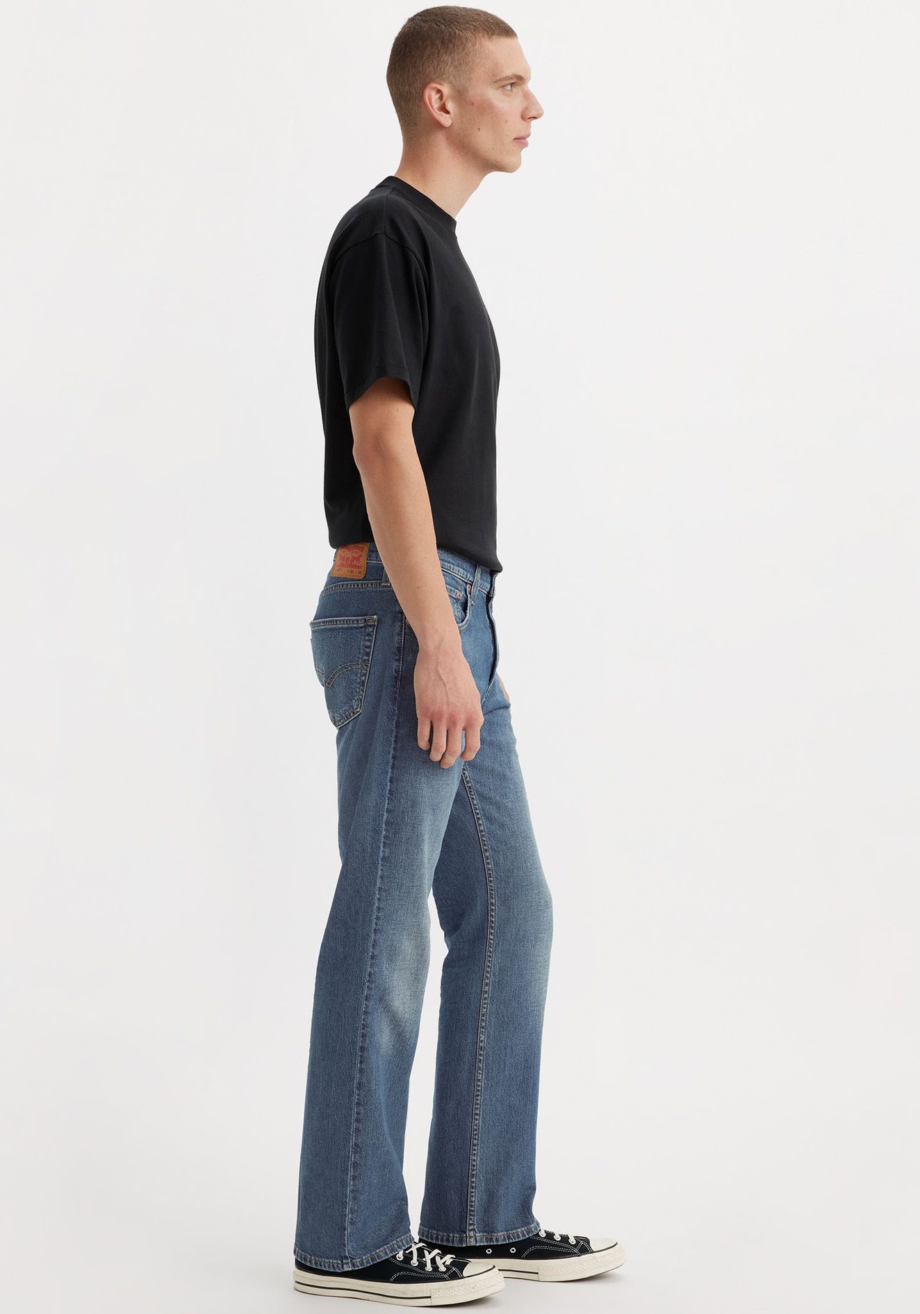 Levi's® Bootcut-Jeans »527 SLIM BOOT CUT«, in cleaner Waschung