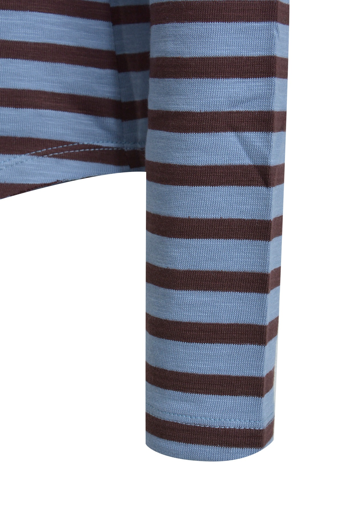 Smith & Soul Rundhalsshirt mit offenen Kanten