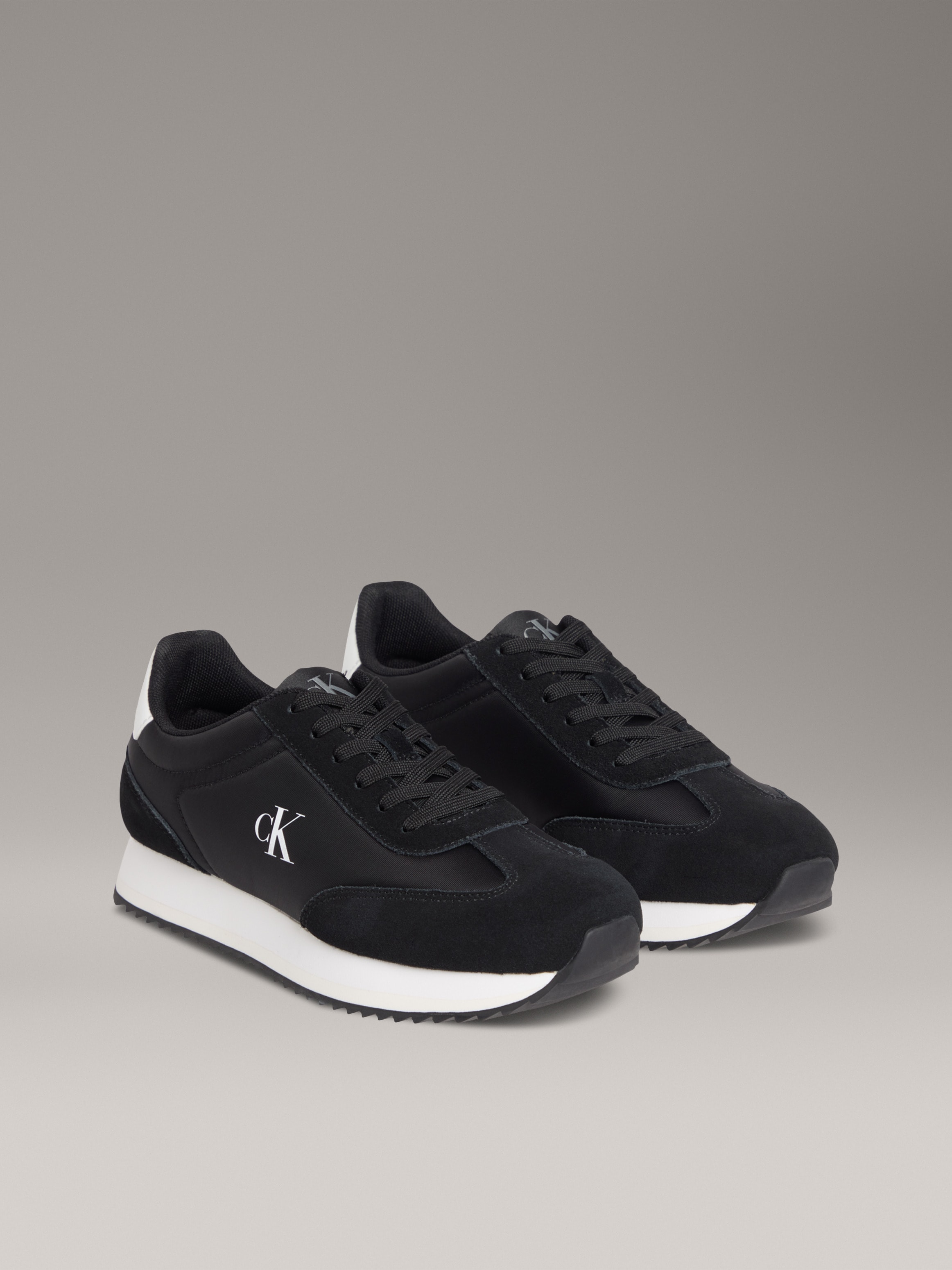 Calvin Klein Jeans Sneaker "RUNNER LACEUP MG NYLON MIX", Schnürschuh, Halbs günstig online kaufen