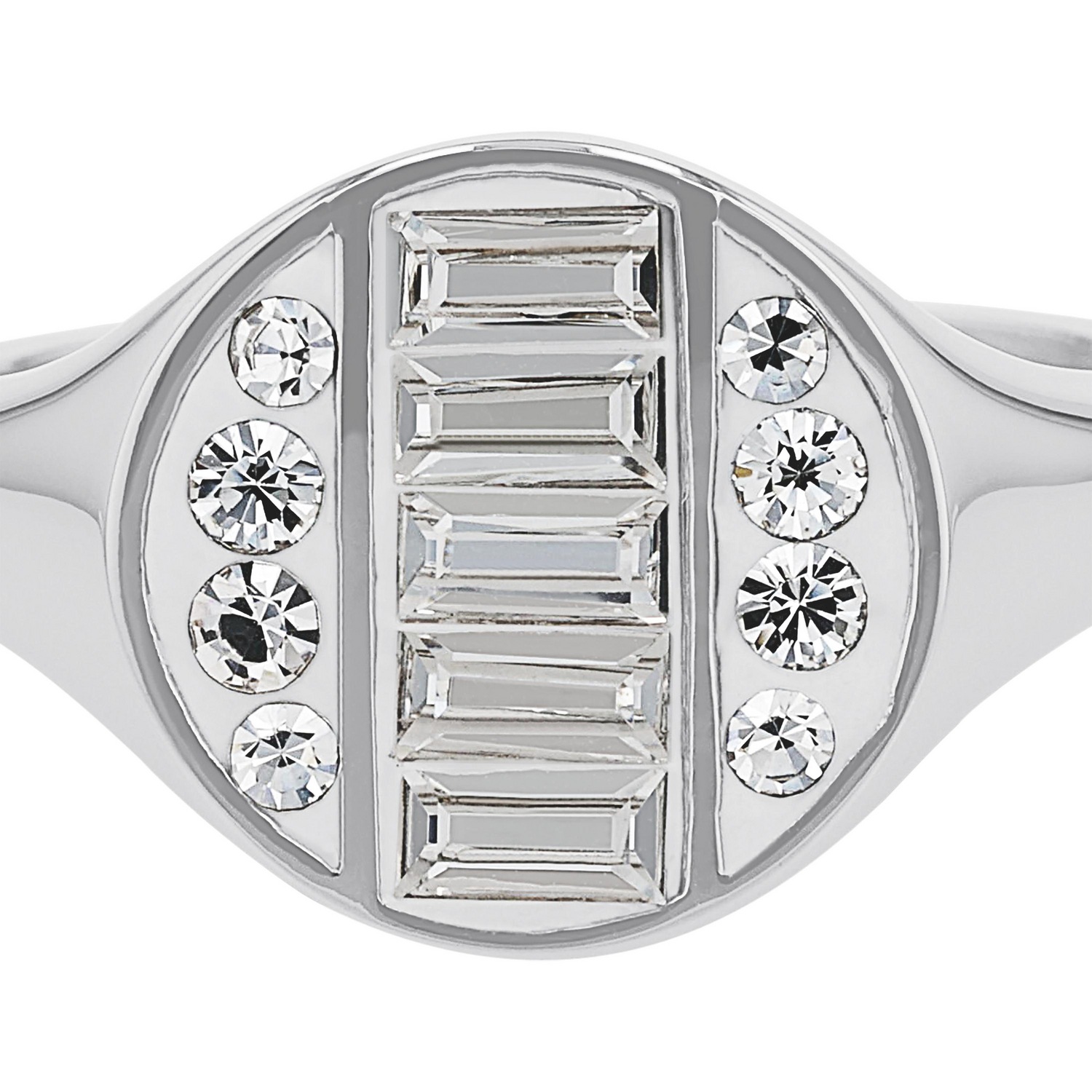 TOM TAILOR Fingerring »Kreis« mit Preciosa Crystal