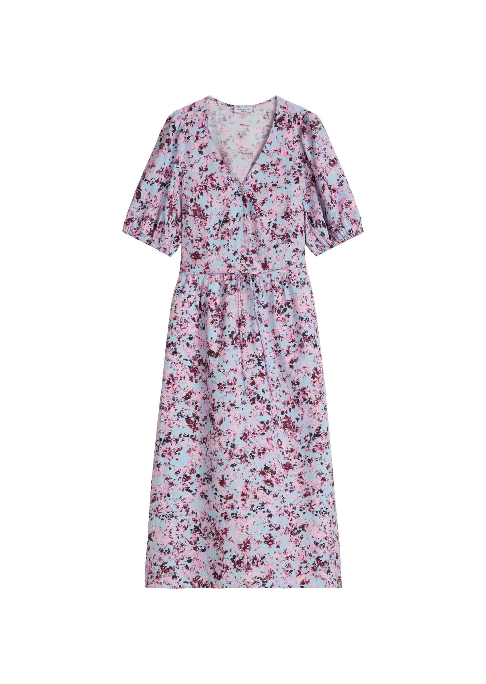 Marc O'Polo DENIM Druckkleid »aus Viskose-Mix mit Crinkle-Effekt«