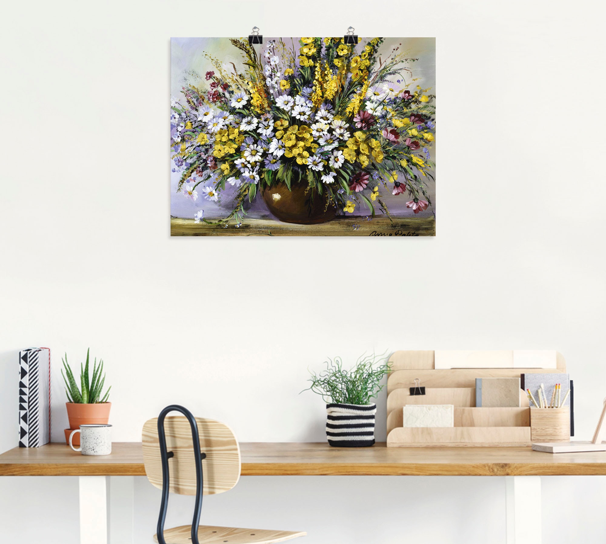 Artland Wandbild »Herrlichkeit von Gänseblümchen«, Blumen, (1 St.), als Leinwandbild, Poster in verschied. Größen