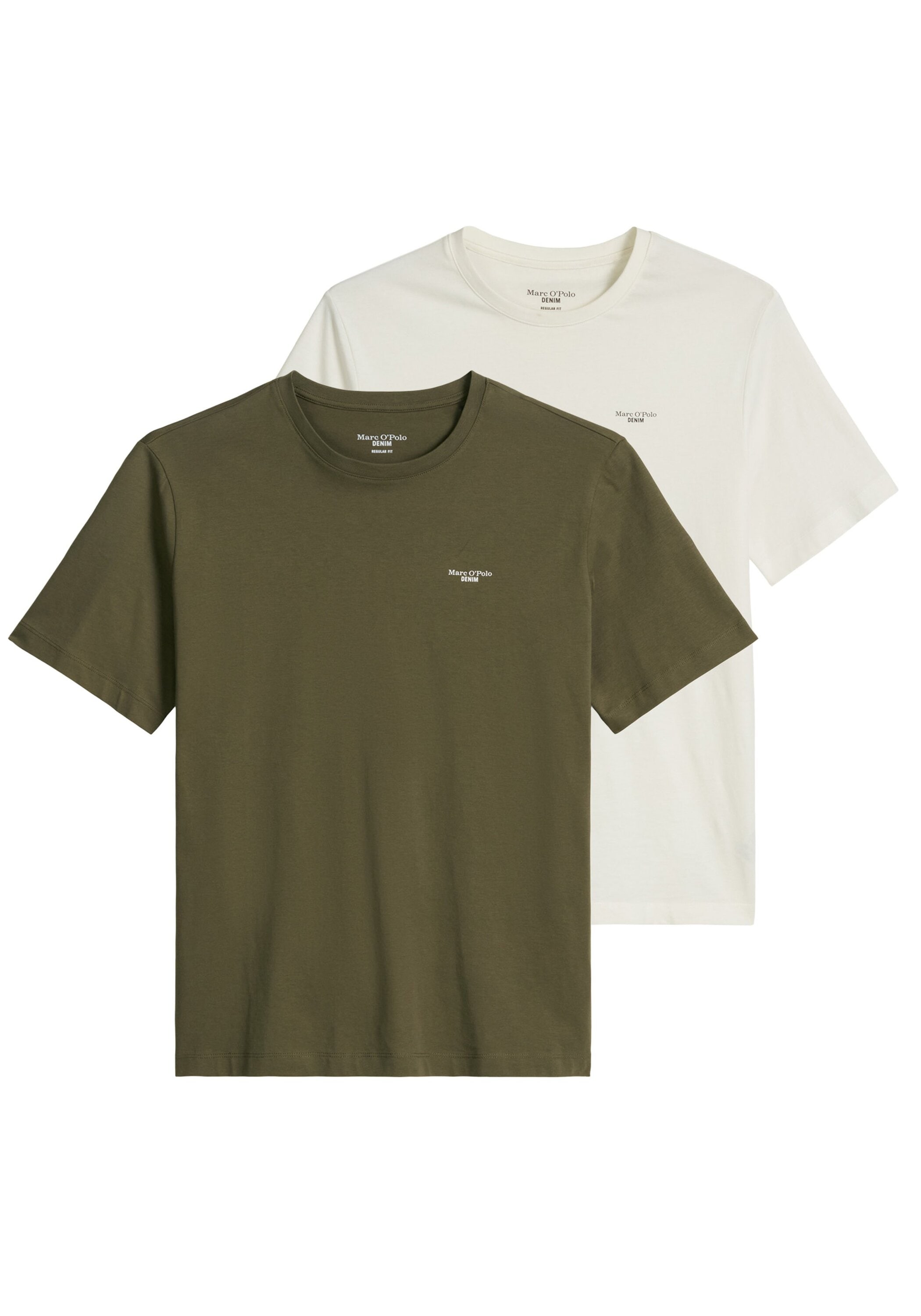 Marc OPolo DENIM T-Shirt "T-Shirt T-Shirt, SSL, Logo Print, Reg F 2er Pack" 2