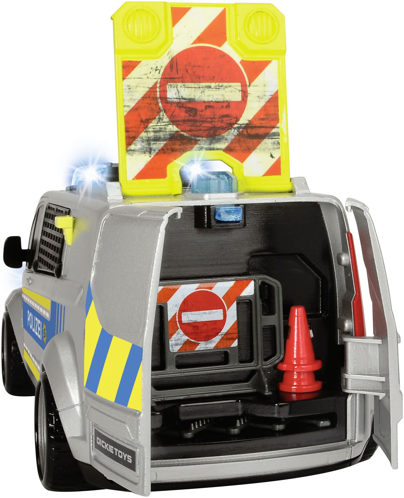Dickie Toys Spielzeug-Transporter »Ford Transit Police«, mit Licht und Sound