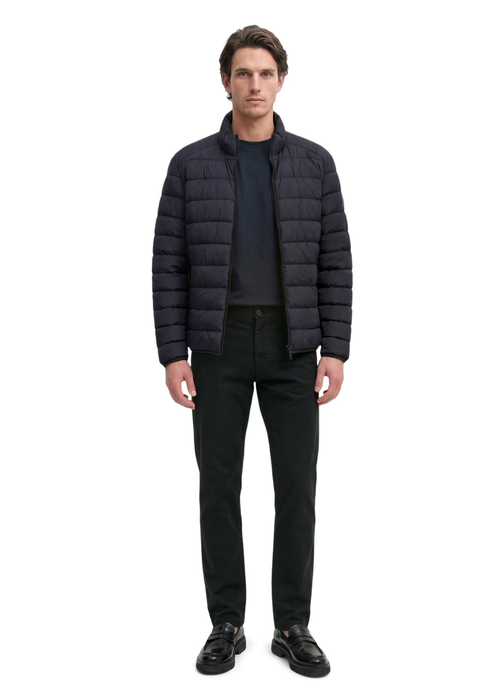Marc O'Polo Outdoorjacke »aus recycelter Qualität« ohne Kapuze