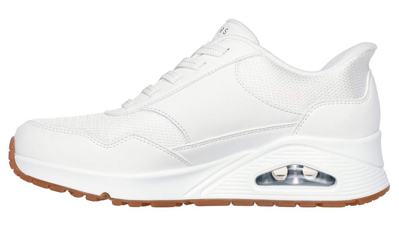 Skechers Baskets Uno White Duraleather / Mesh EU 41 Femme 3