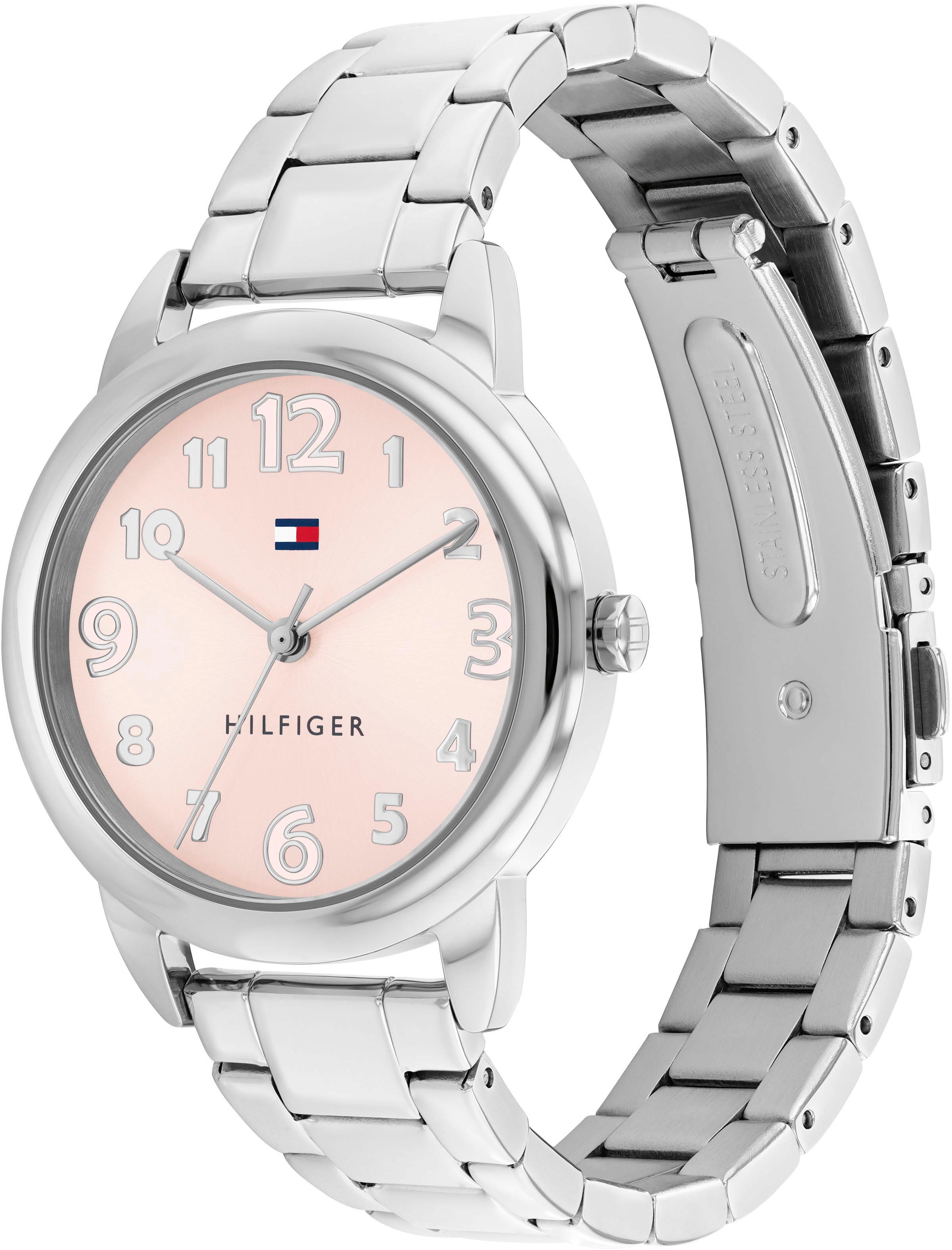 Tommy Hilfiger Quarzuhr »KIDS«, Kinderuhr, Armbanduhr, Lernuhr, Mädchen, Schulanfang, Geschenkidee