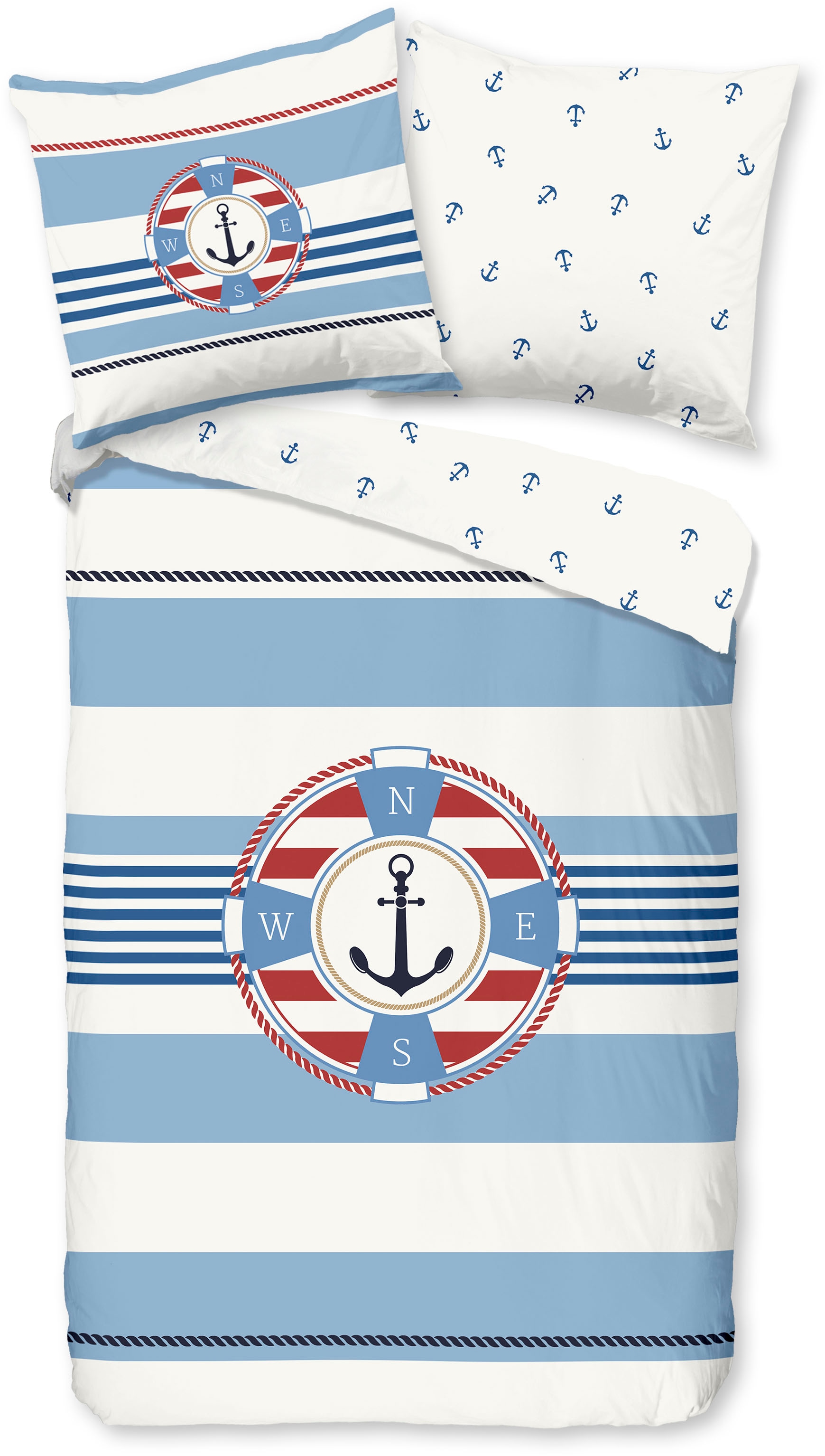 PURE luxury collection Wendebettwäsche "Selin" 3 Stk. Mikrofaser, Pflegelei günstig online kaufen