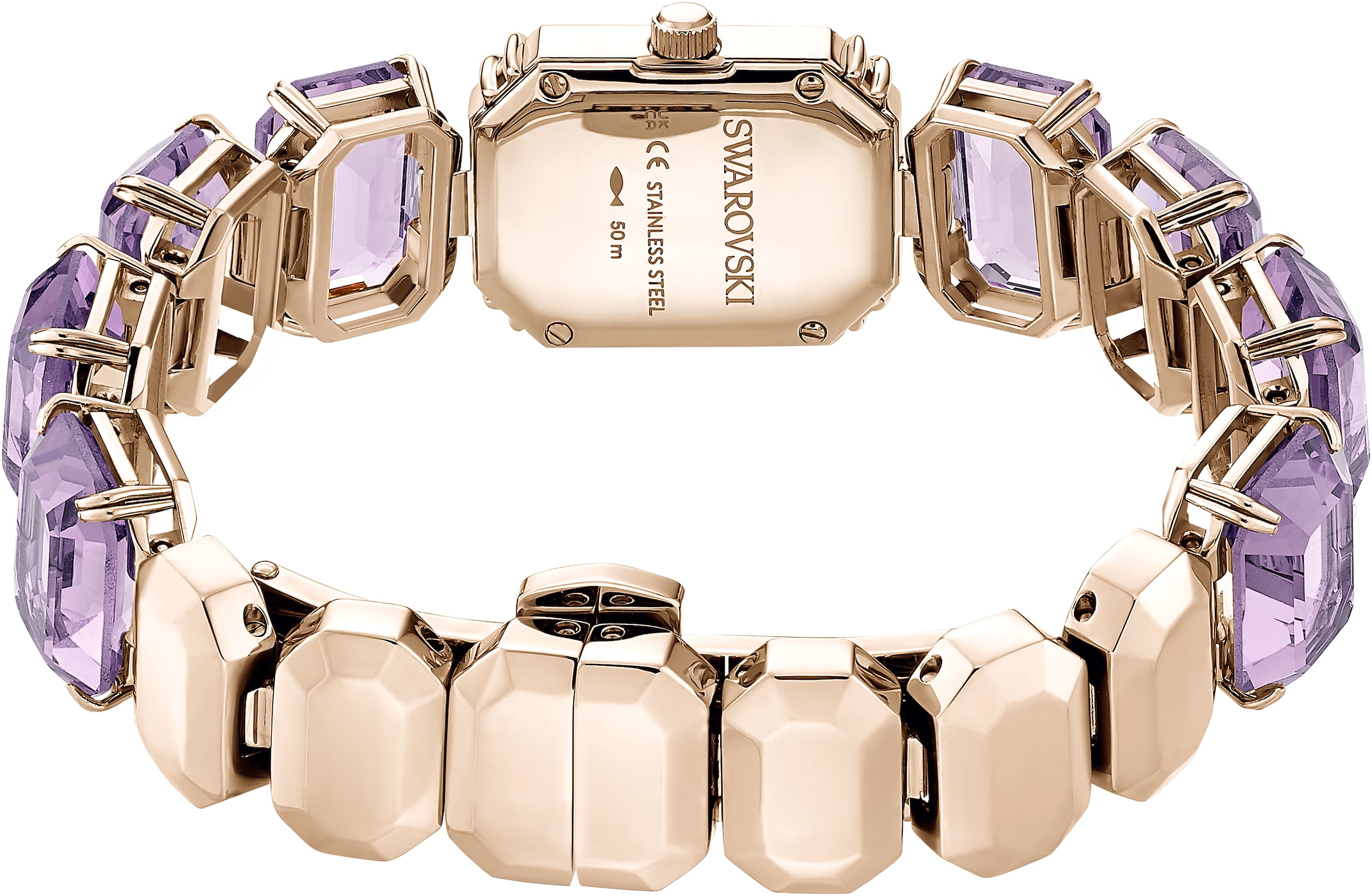 Swarovski Quarzuhr »MILLENIA«, Armbanduhr, Damenuhr, Swiss Made, Edelstahlarmband, analog