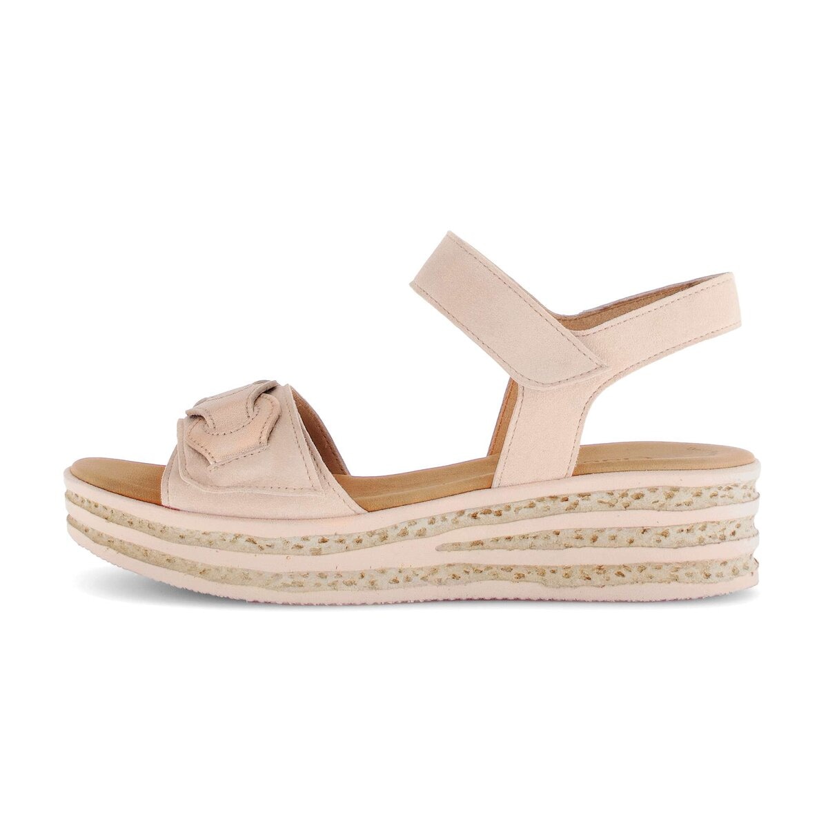 Gabor Plateausandaletten »Plateau Sandale Materialmix Leder«