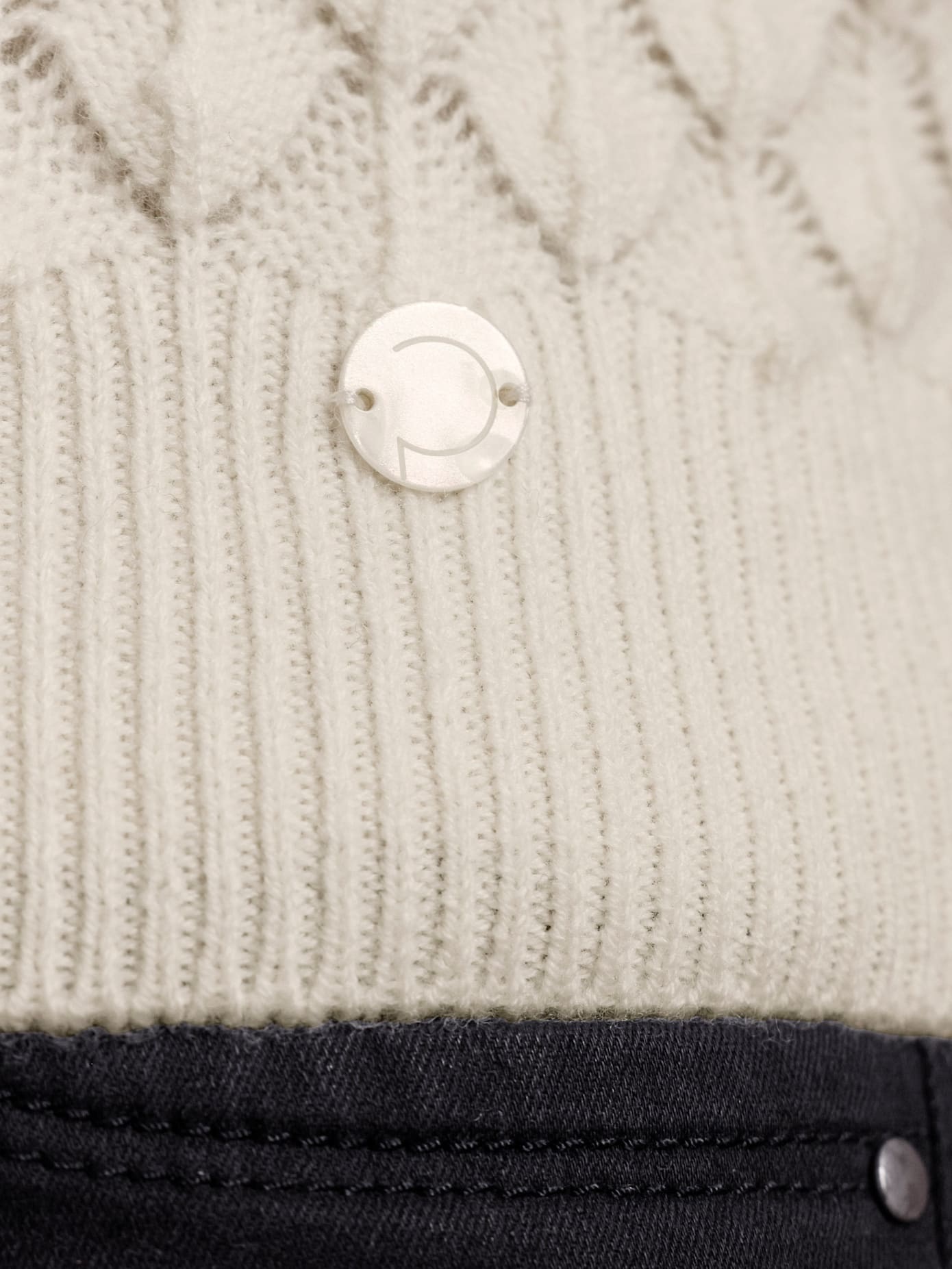 CREATION L PREMIUM Ajourpullover »Kaschmir-Woll-Pullover«