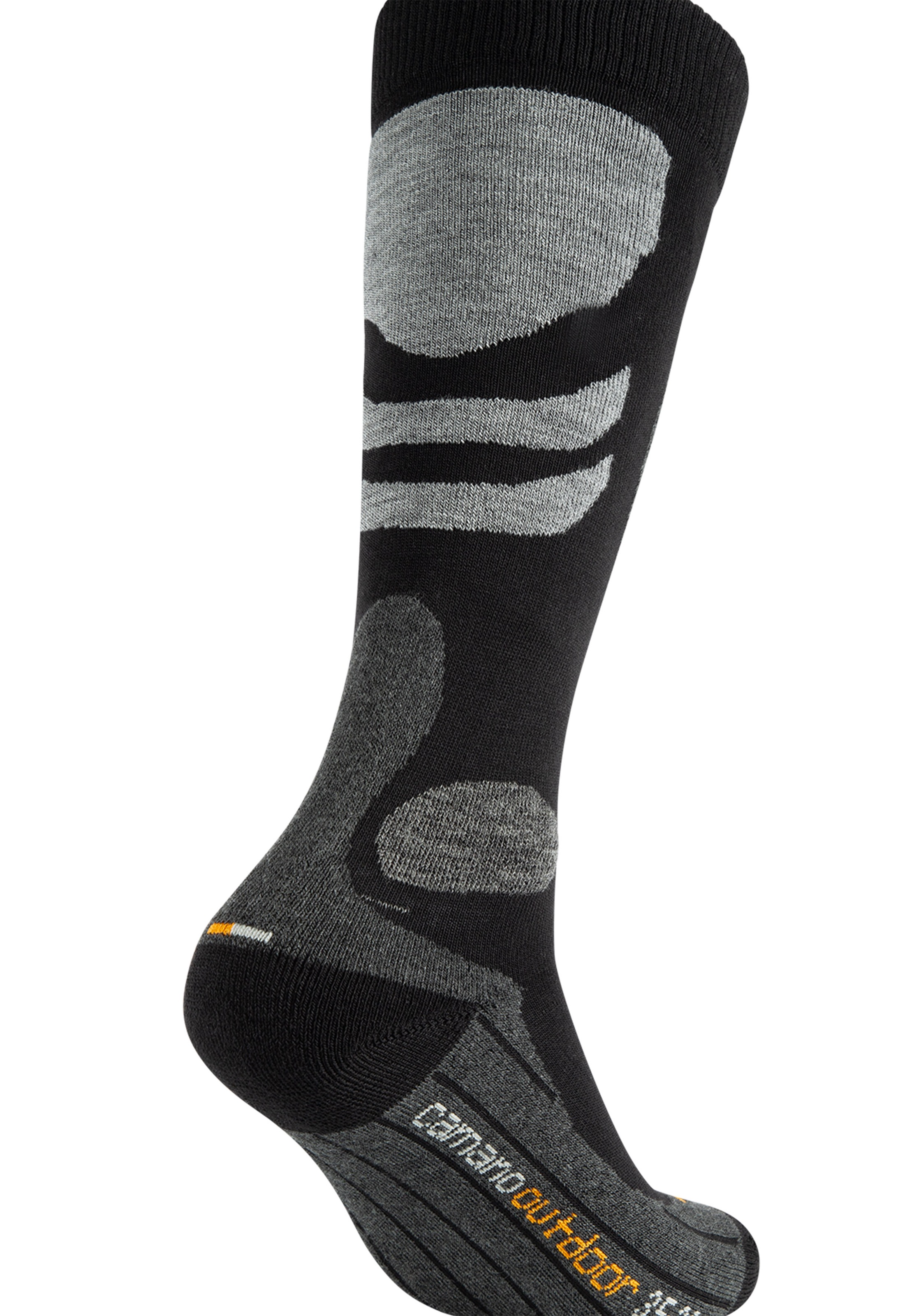 Thumbnail - Camano Skistrümpfe "function" 2 Paar tlg. mit ergonomischer Polsterung an wichtigen Stellen