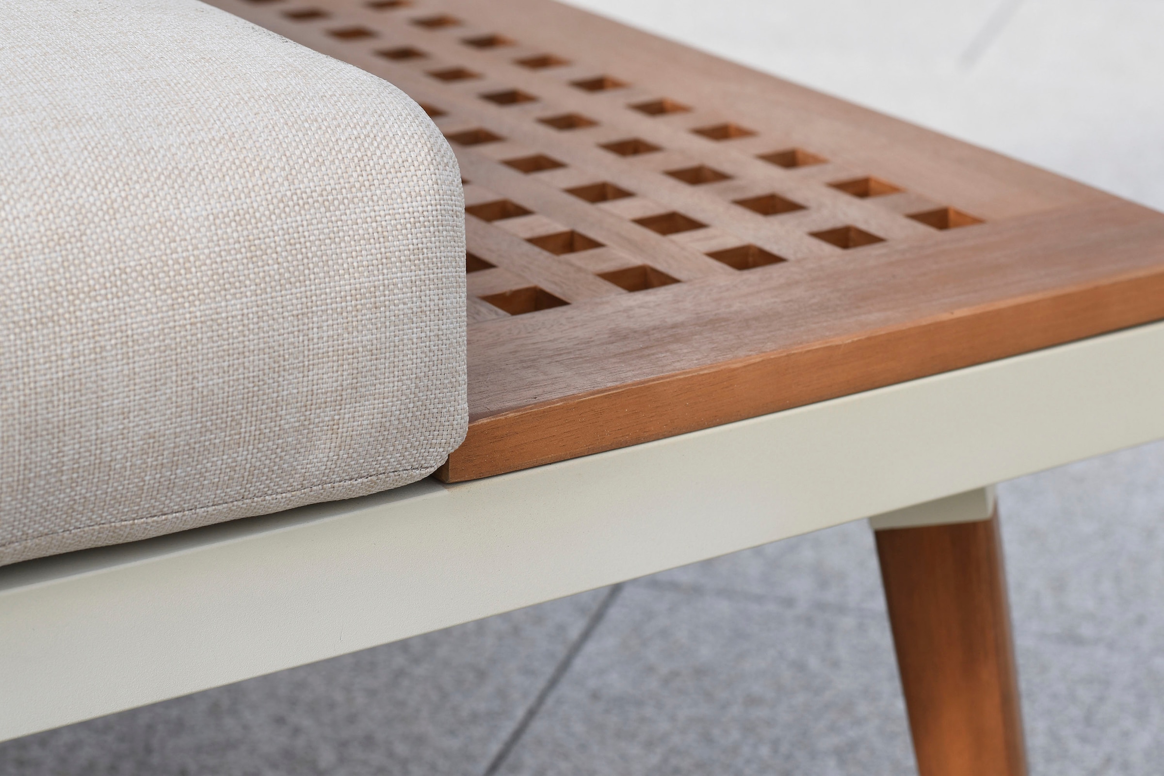 MERXX Gartenlounge-Set »»Delphi««, (Set, 13 tlg.), Eckbank mit seitlichen Ablageflächen