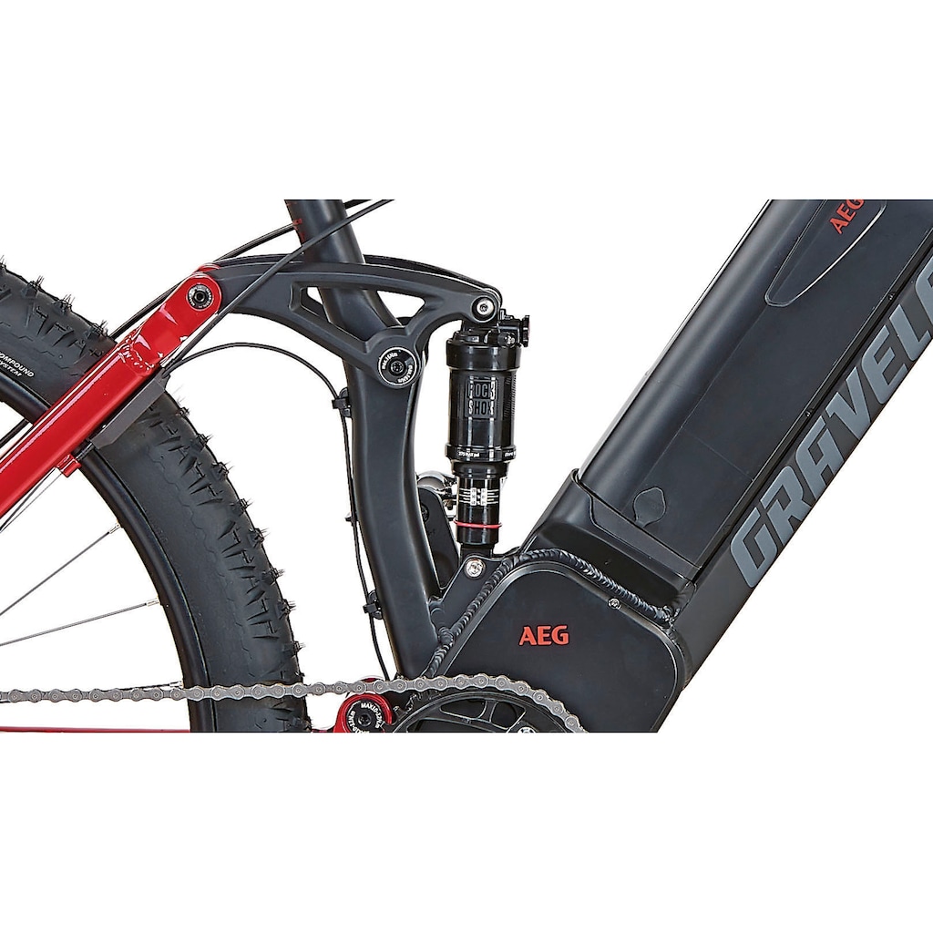 Prophete E-Bike »Graveler e9000«, 10 Gang, Shimano, Deore XT, Mittelmotor 250 W