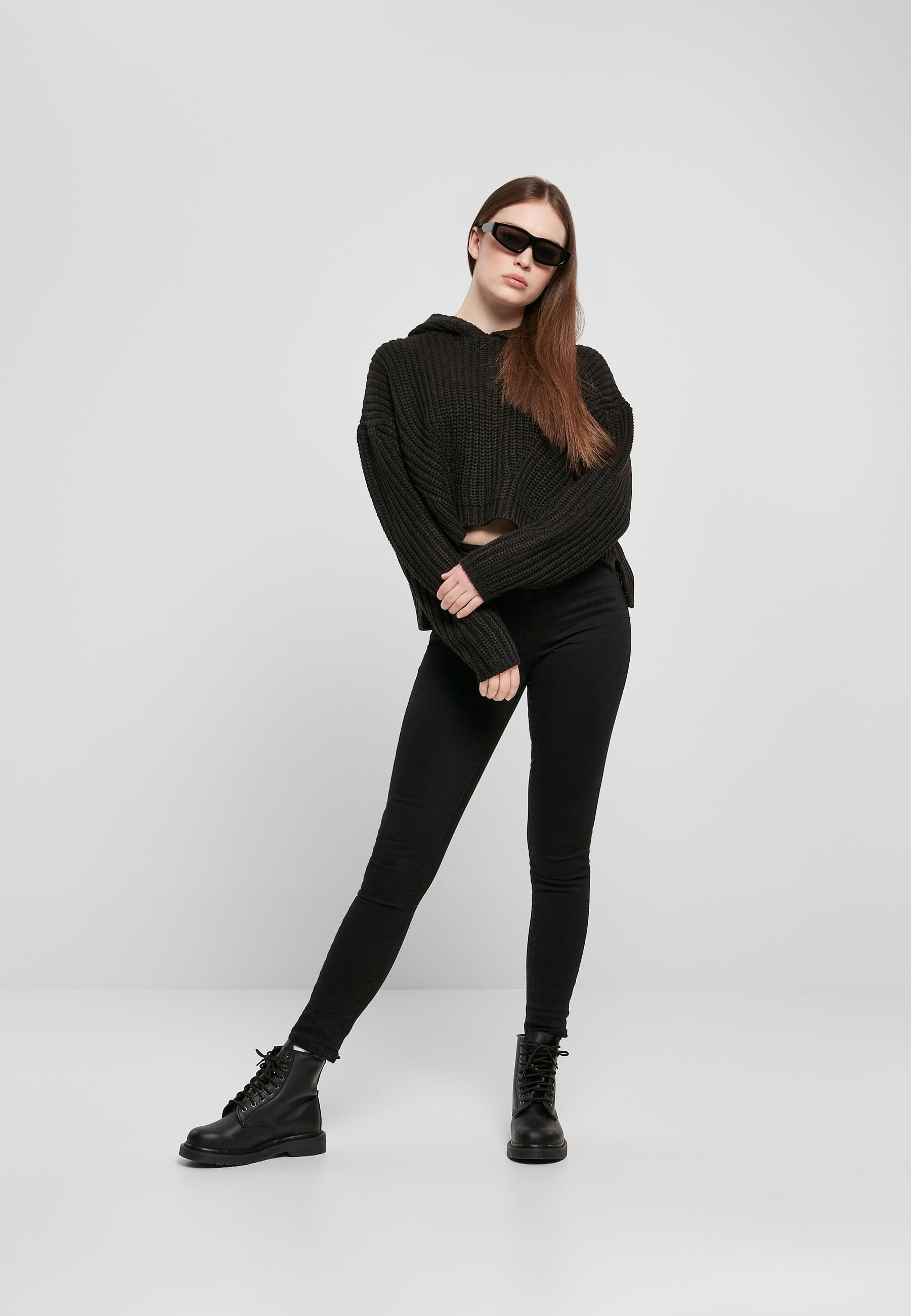 URBAN CLASSICS Kapuzenpullover »Urban Classics Damen Ladies Oversized Hoody Sweater«, (1 tlg.)