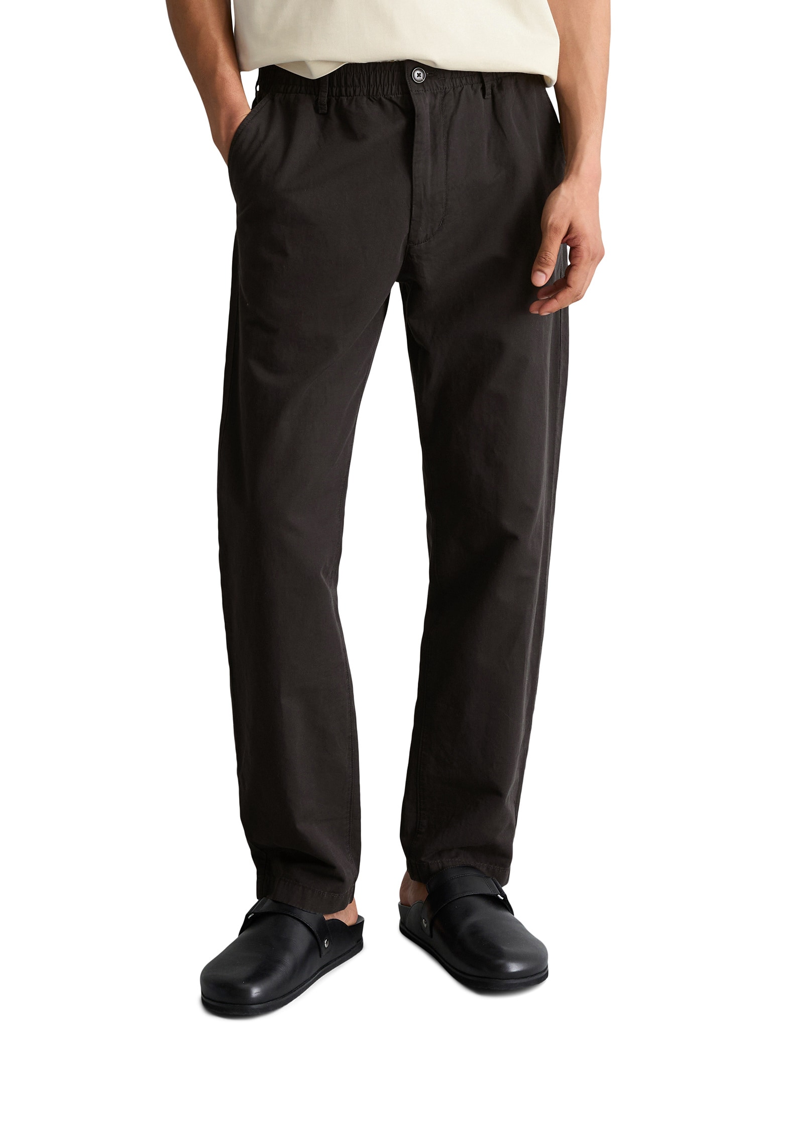 Marc OPolo DENIM Chinohose "aus Bio-Baumwolle und Leinen" günstig online kaufen