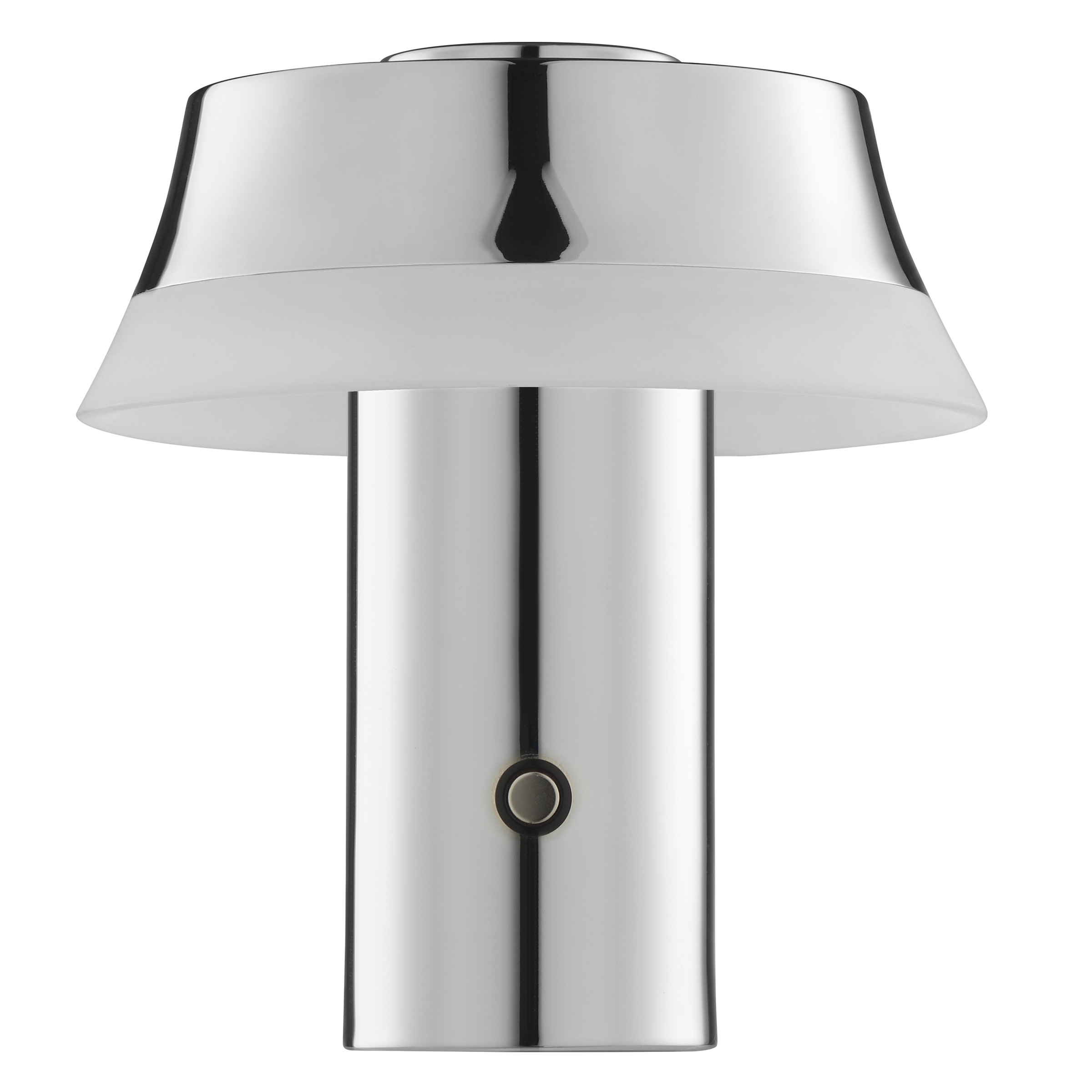 Brilliant LED Tischleuchte »Kinich« LED-Modul 1 Stk. Warmweiß LED Akku-Leuchte, 17 cm, 240 lm, per wireless charging & USB ladbar
