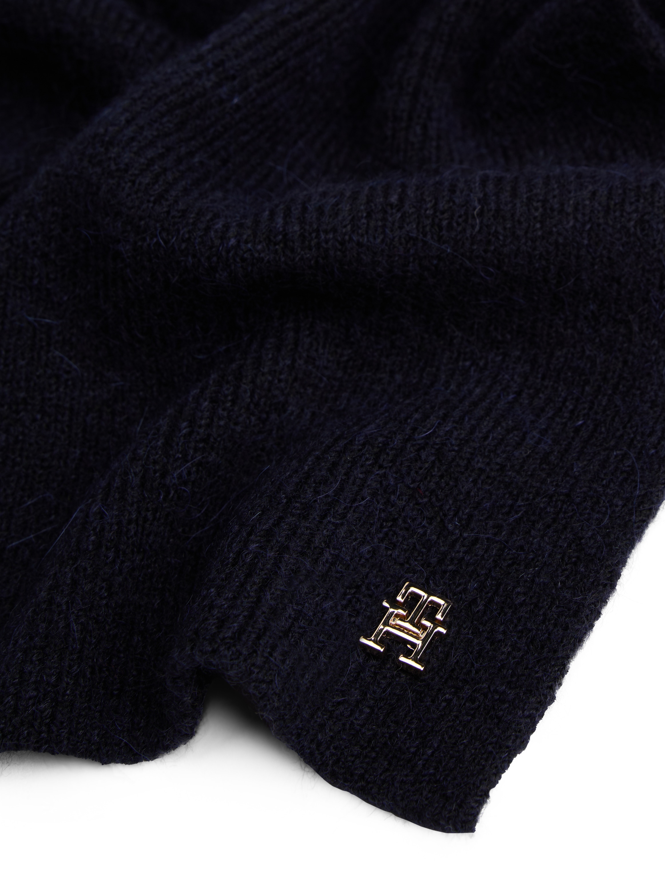 Tommy Hilfiger Schal »ELEVATED CHIC FLUFFY«, aus Zopfstrick, ca. 190 x 35 cm, flauschig