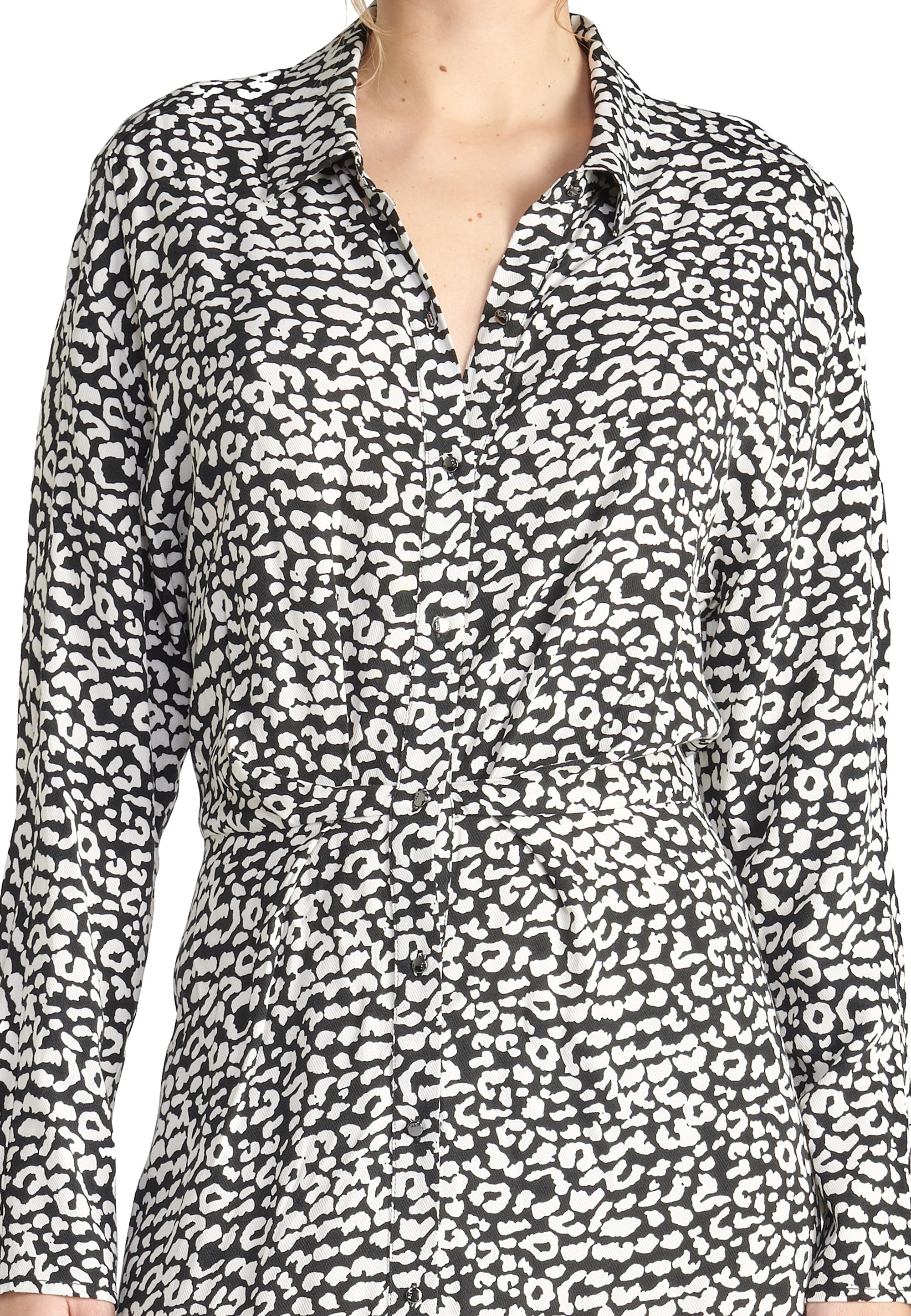 Le Temps Des Cerises Jerseykleid »ABYSS«, mit trendigem Allover-Muster