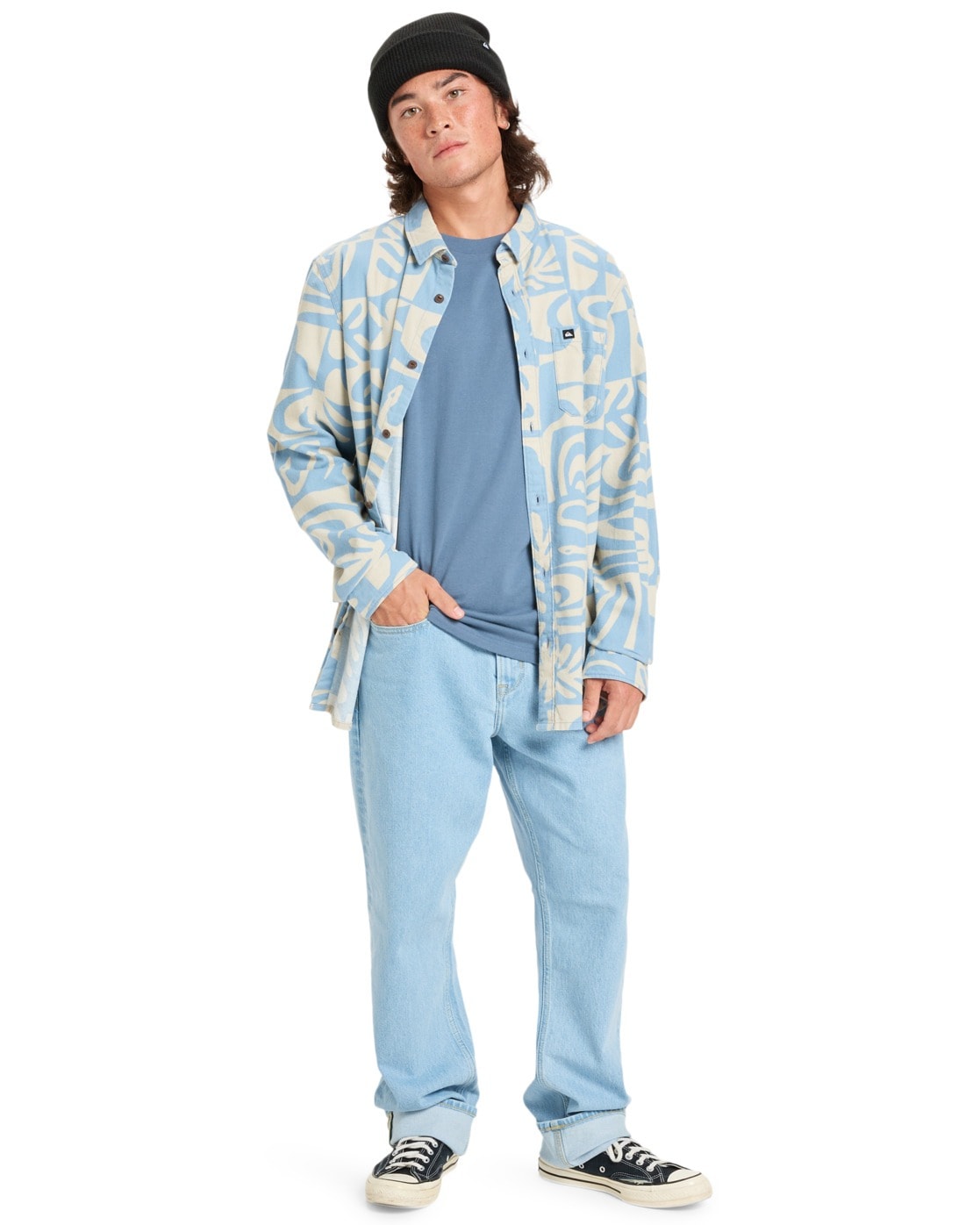 Quiksilver Langarmhemd »Motherfly Printed«