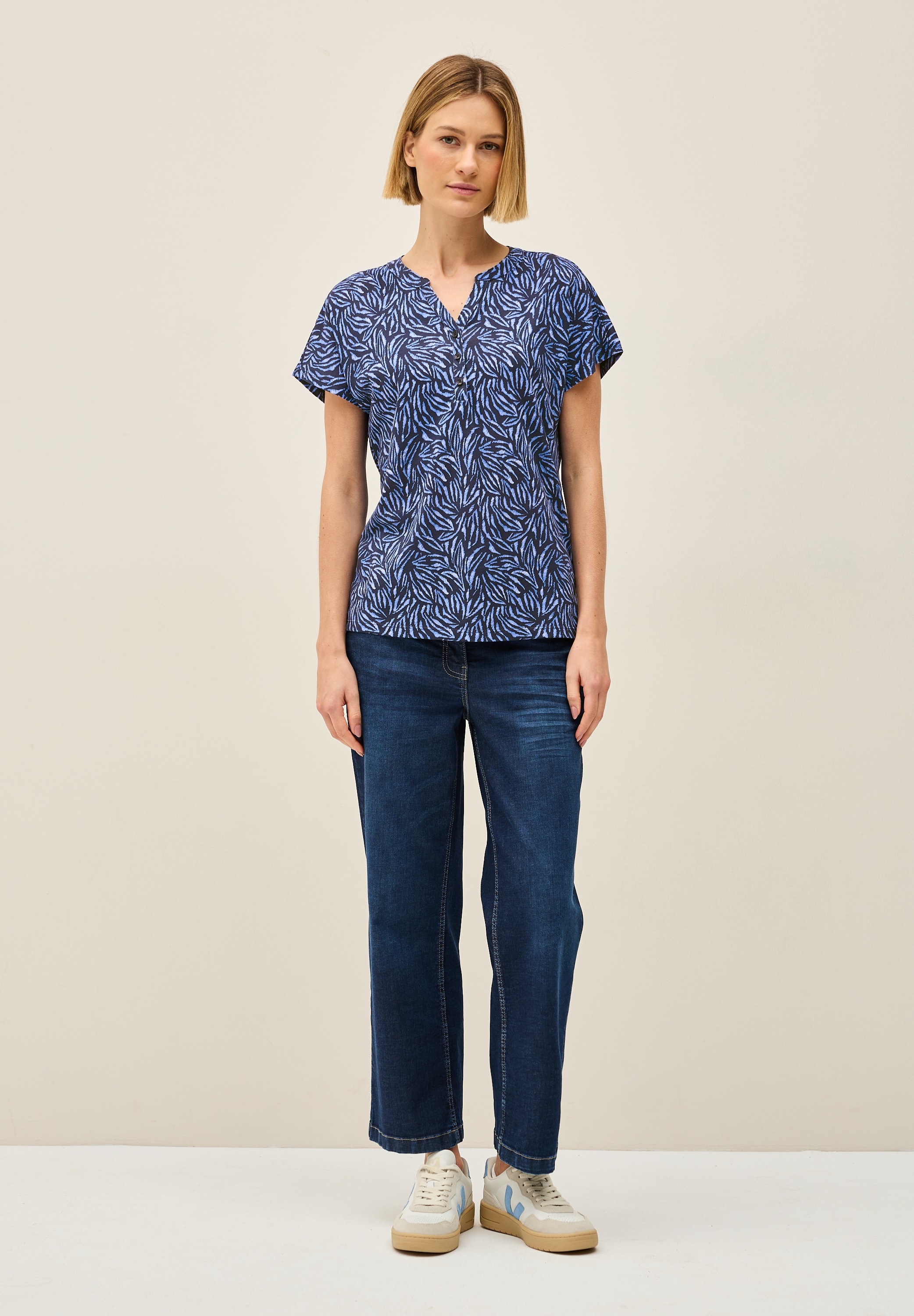 Cecil Blusenshirt, im Shirt-Style