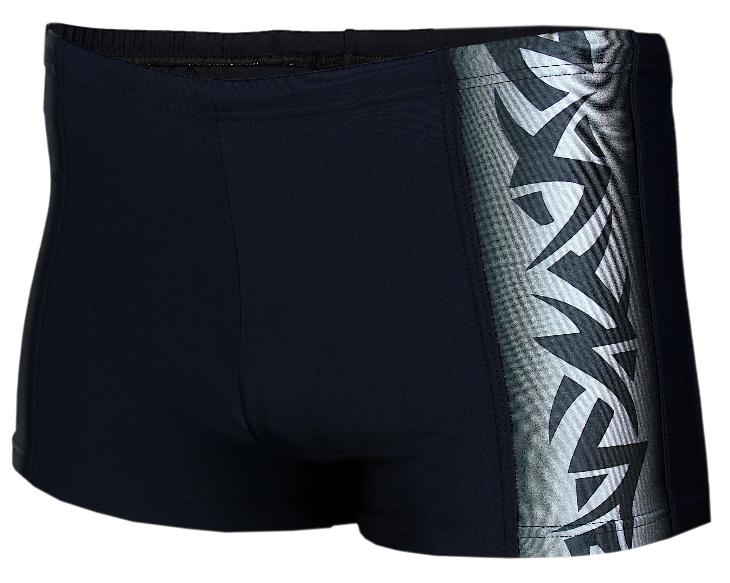 AQUARTI Badehose "Badehose Aquarti Herren Badehose Kurz Sportlich Streifen"