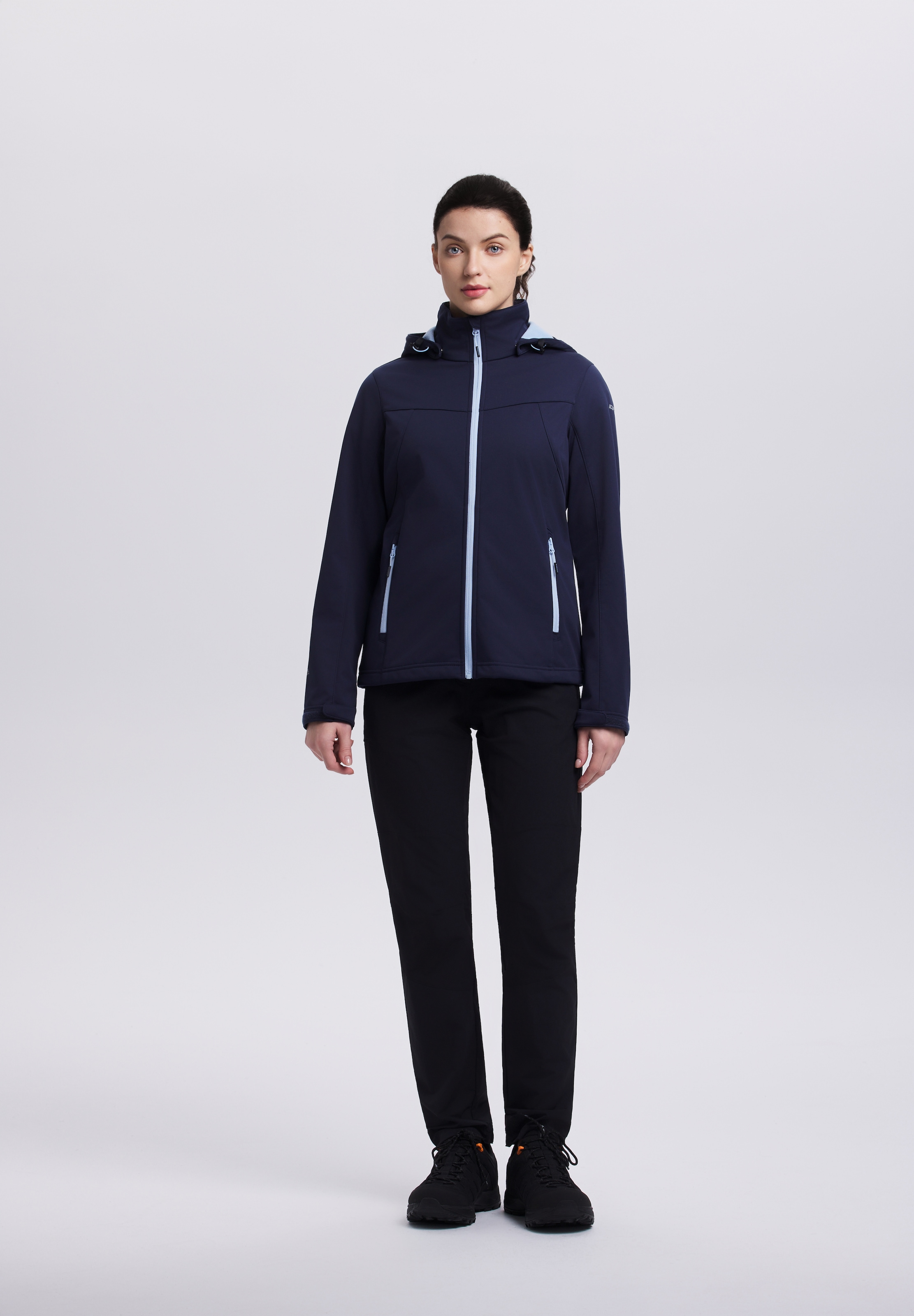 Icepeak Softshelljacke »BOISE« wasserabweisendes Material, atmungsaktiv