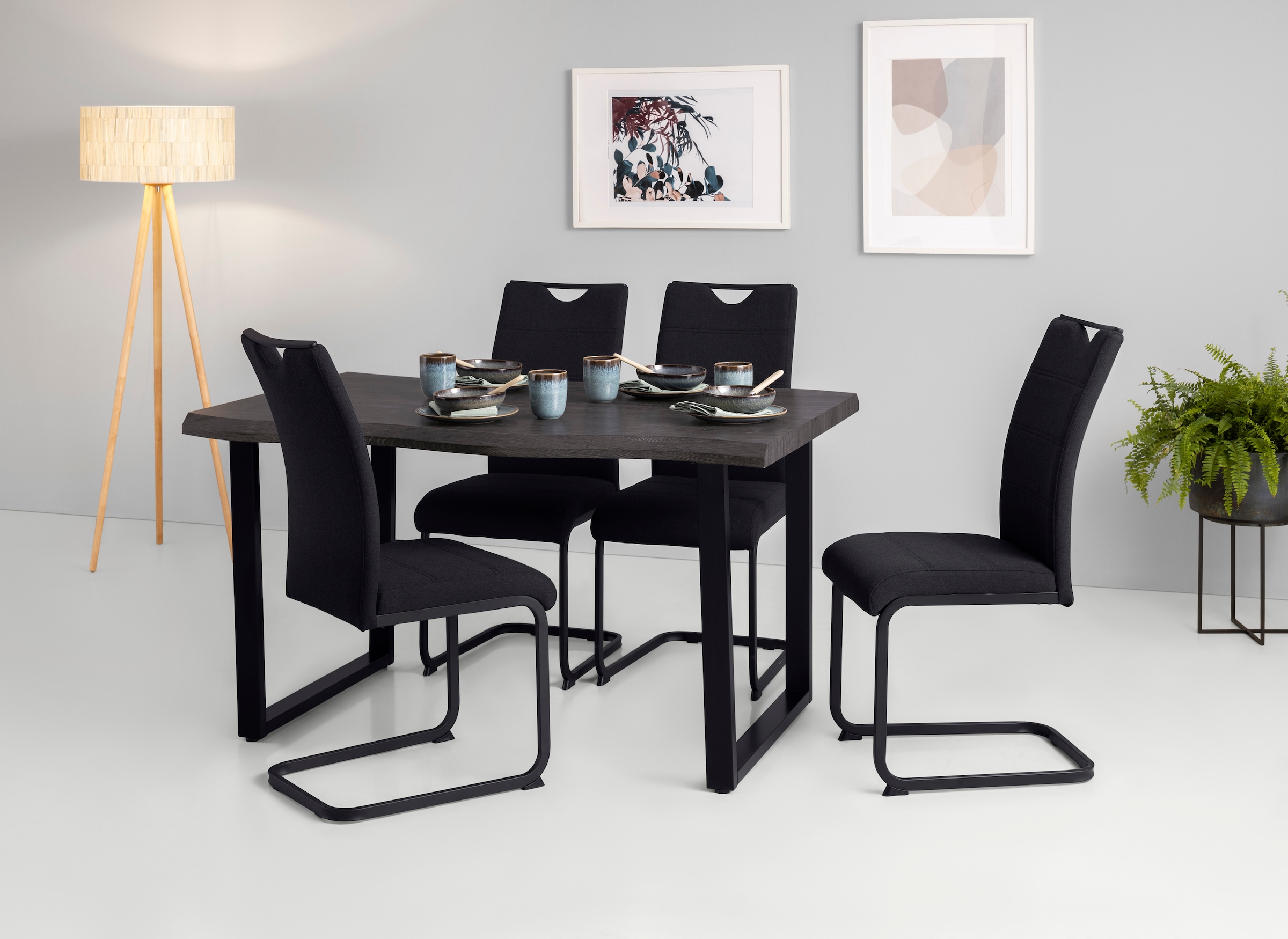 HELA Essgruppe "GISELLE Esszimmer, Essgruppe, Sitzgruppe TOPSELLER" Set, 5e günstig online kaufen