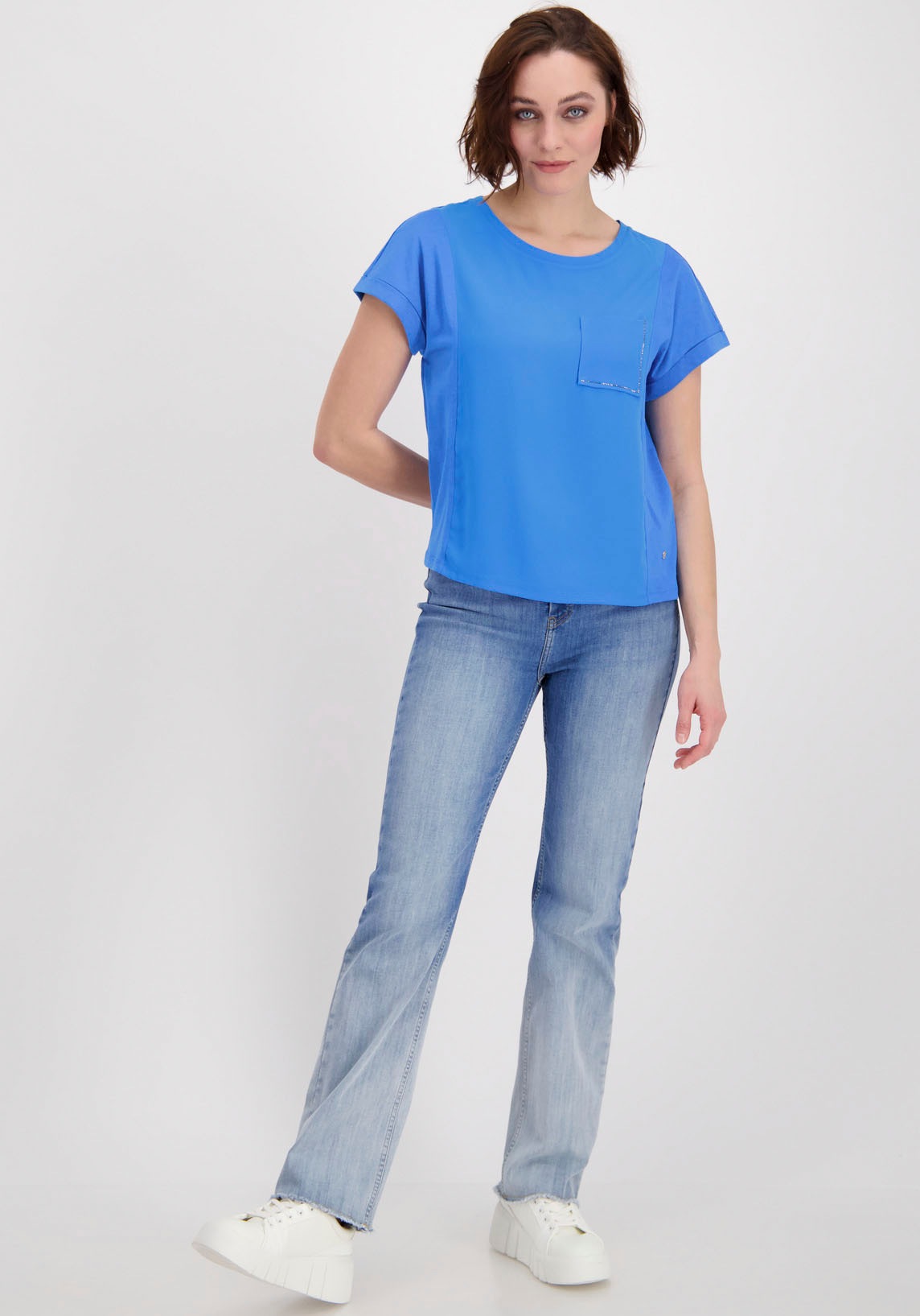 Monari T-Shirt »Schluse Taschendetail« | kaufen BAUR online