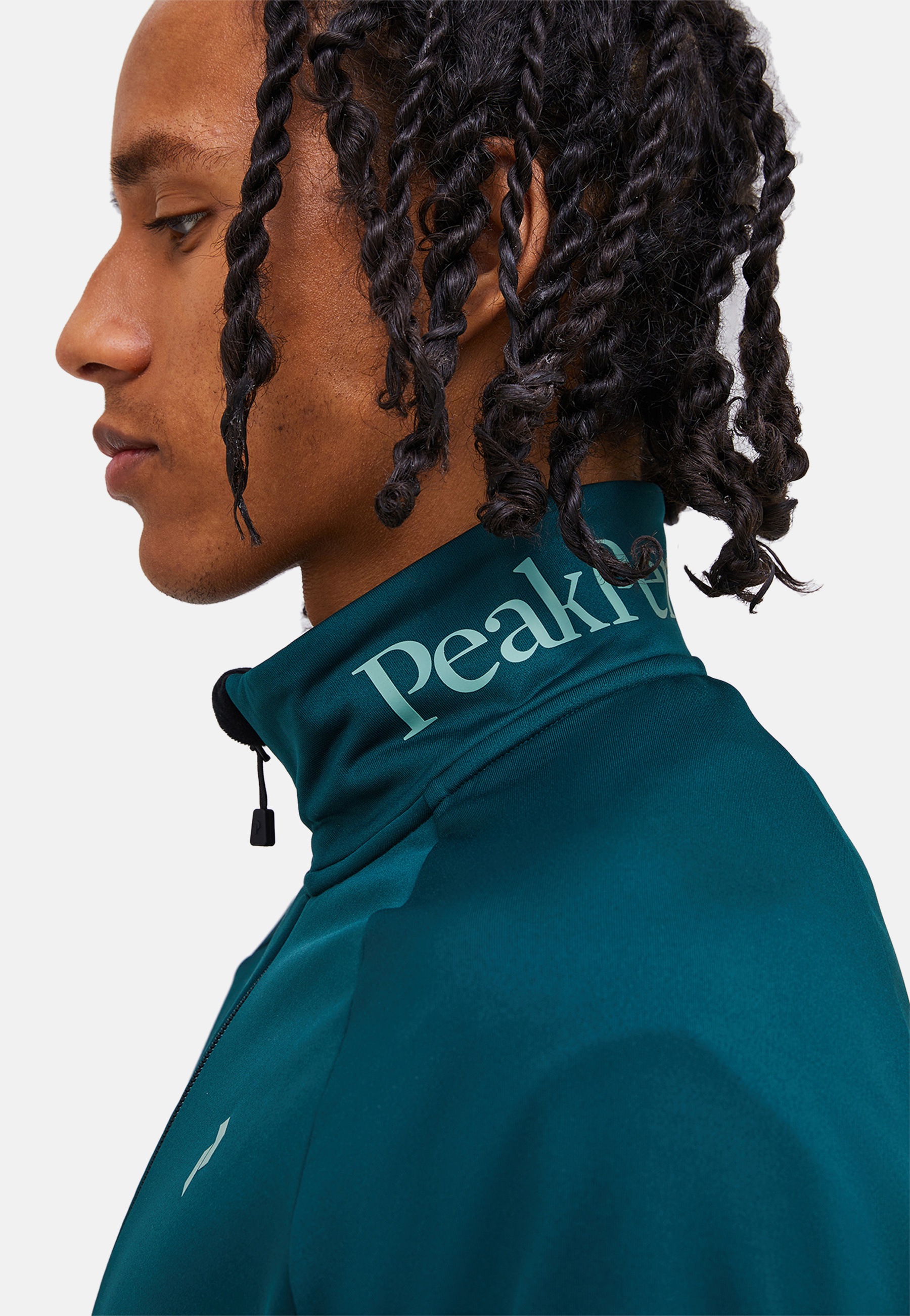 Peak Performance Fleecejacke »M Rider Essentials Midlayer Zip Jacket« mit sportivem Design