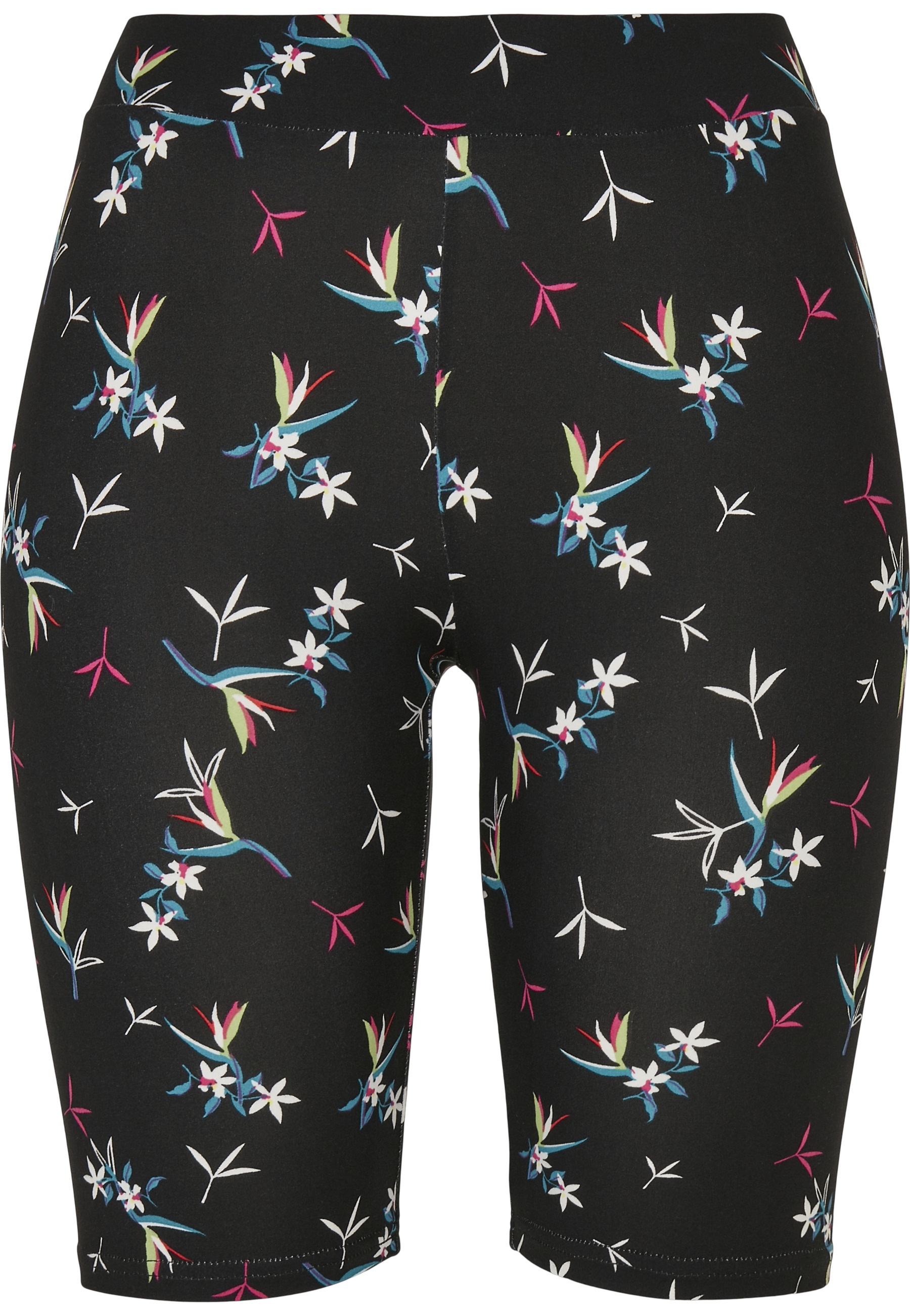 URBAN CLASSICS Fahrradhose "Urban Classics Damen Ladies Soft AOP Cycle Shorts"