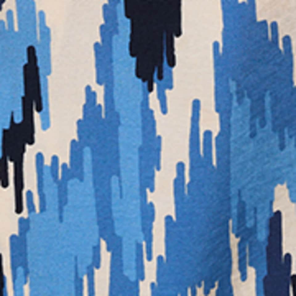 Cecil Langarmbluse mit Materialmix