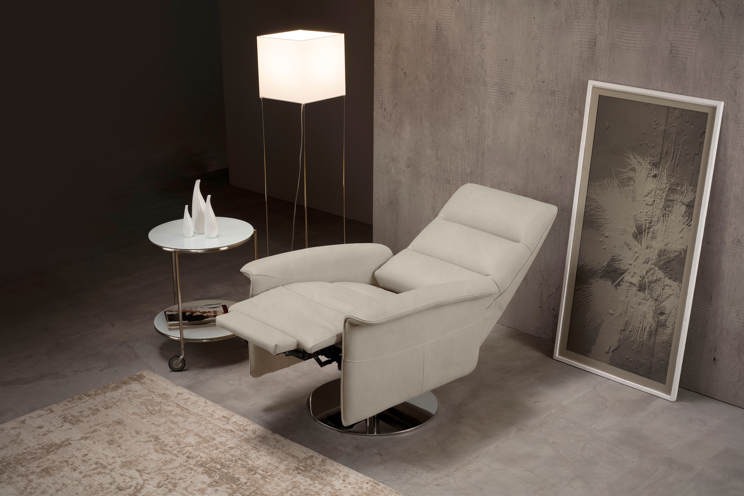 Egoitaliano Sessel »Kelly« drehbar manuelle Relaxf...