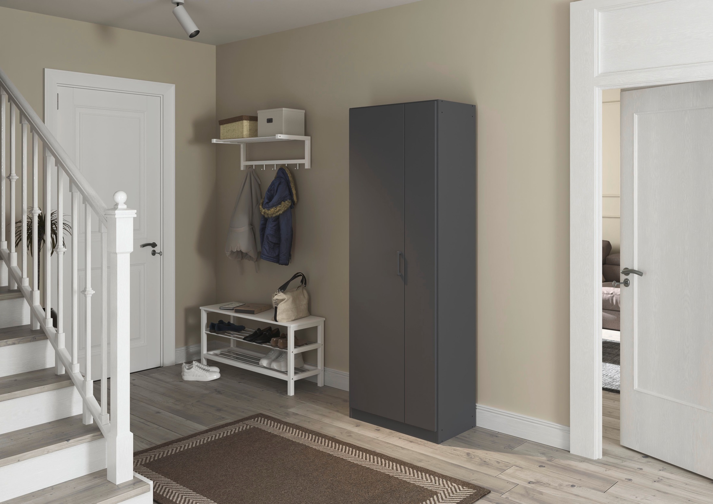 rauch Mehrzweckschrank "Garderobe Kleiderschrank Schrank Schuhschrank Putzs günstig online kaufen