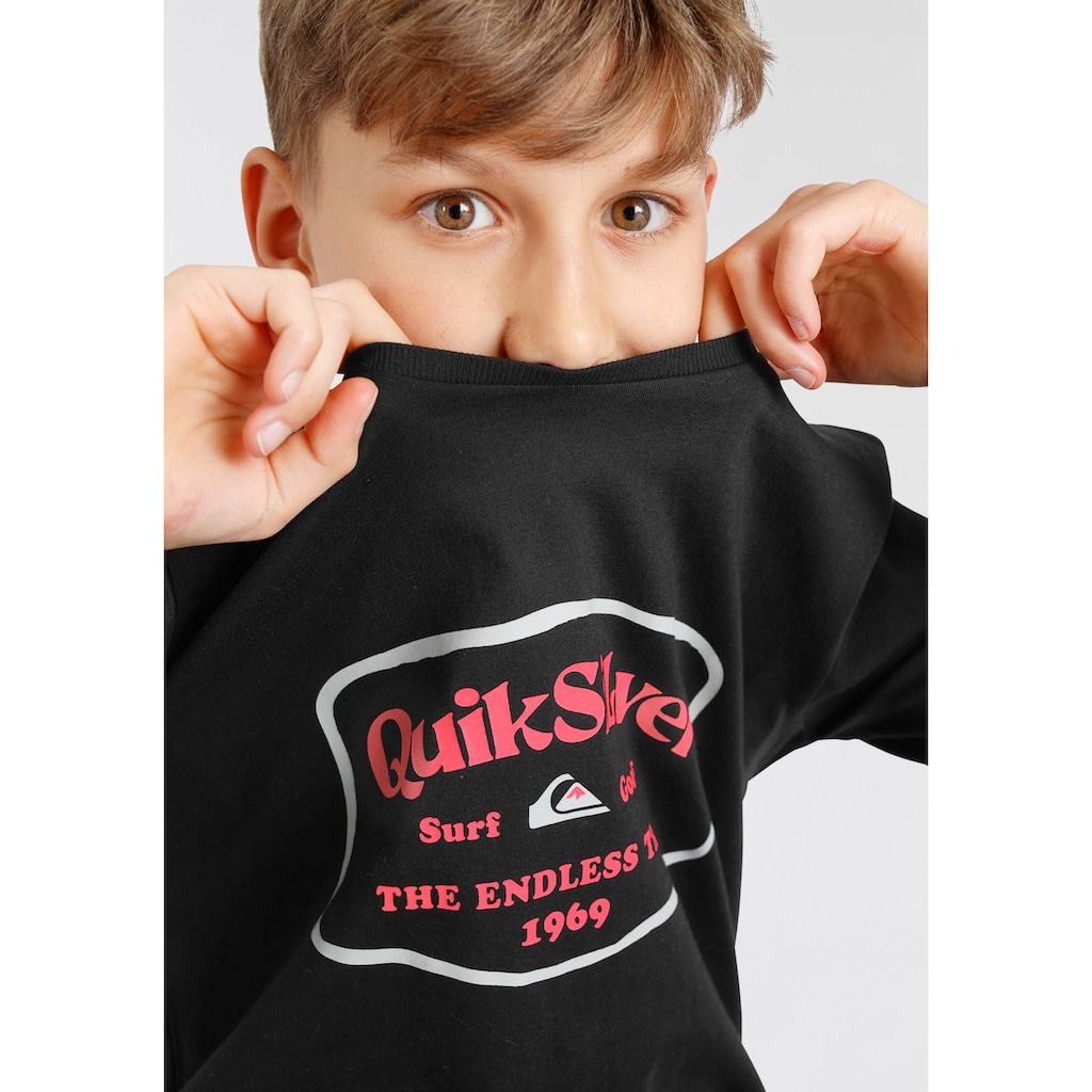 Quiksilver T-Shirt »INTO CORE RETHIN PACK YTH - für Kinder«, (Packung, 2 tlg.)