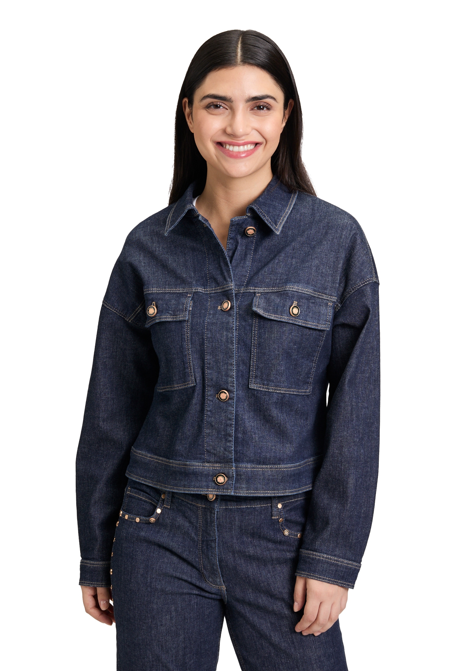 Betty Barclay Jackenblazer »Betty Barclay Damen Jeansjacke langarm«