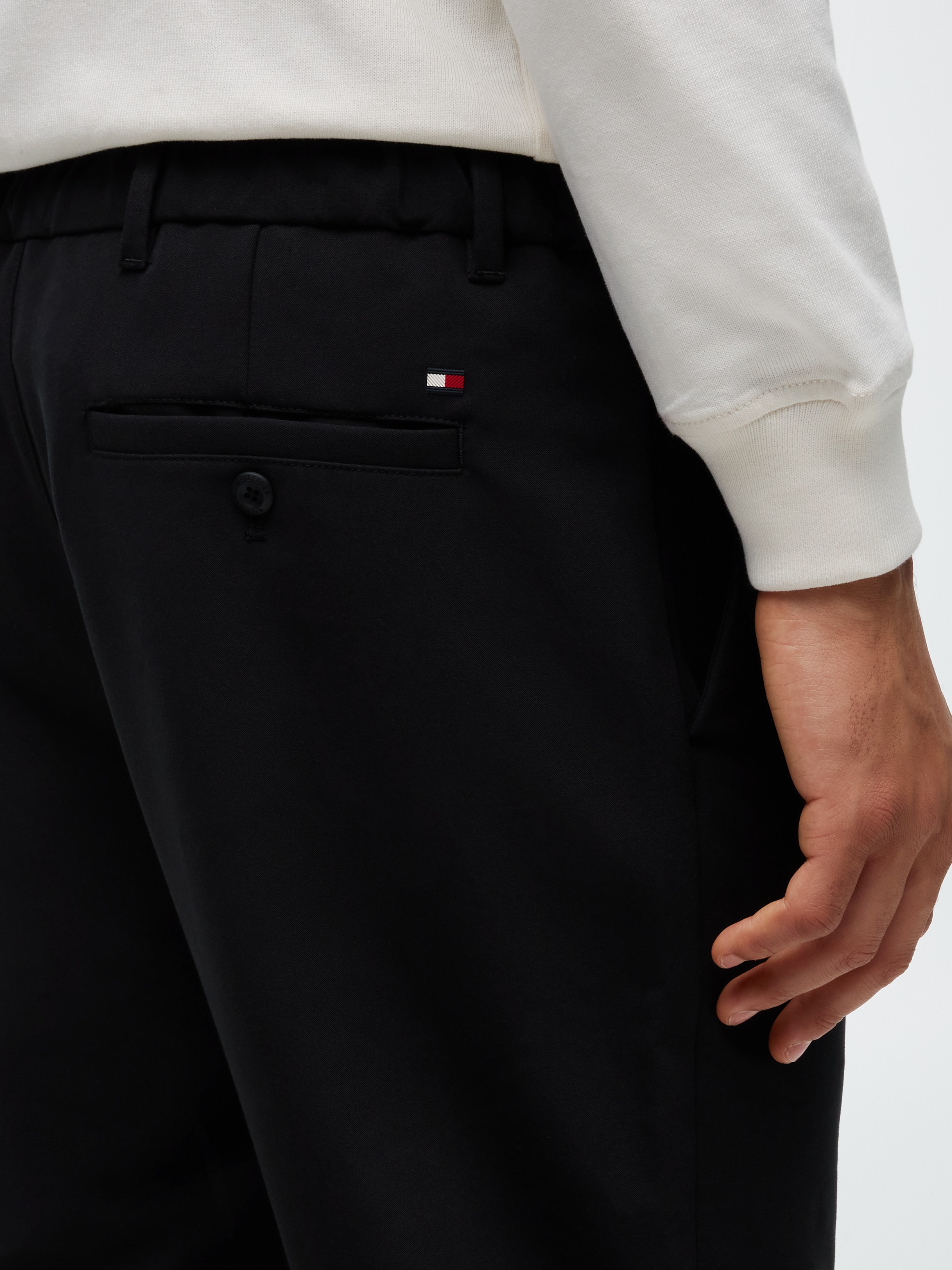 Tommy Hilfiger Chinohose »ELASTICATED WB PANTS HARLEM«  Tapered Fit