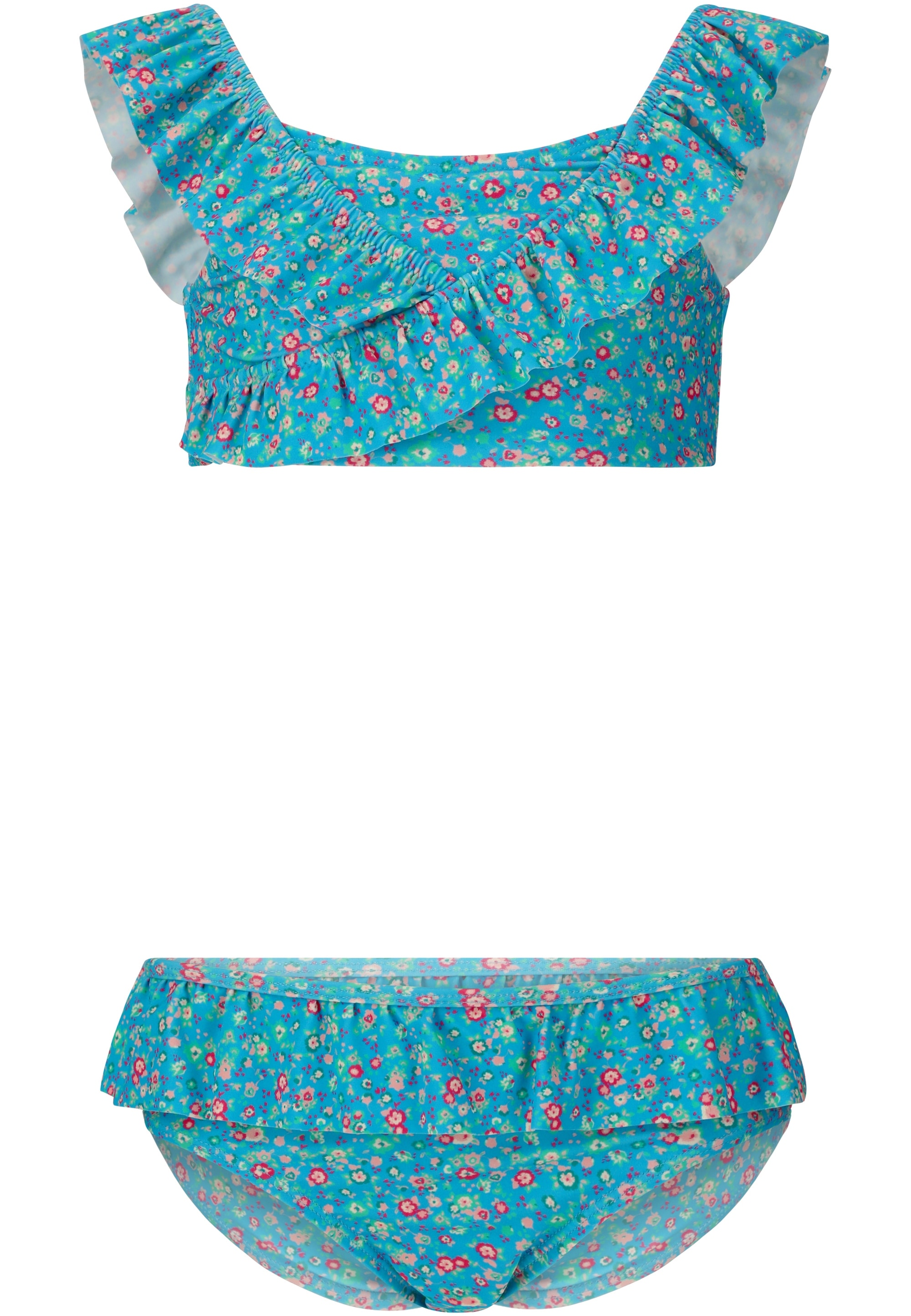 ZIGZAG Balconette-Bikini »Tropical« 1 Stk. mit stylischem Rüschendesign und Sonnenschutz