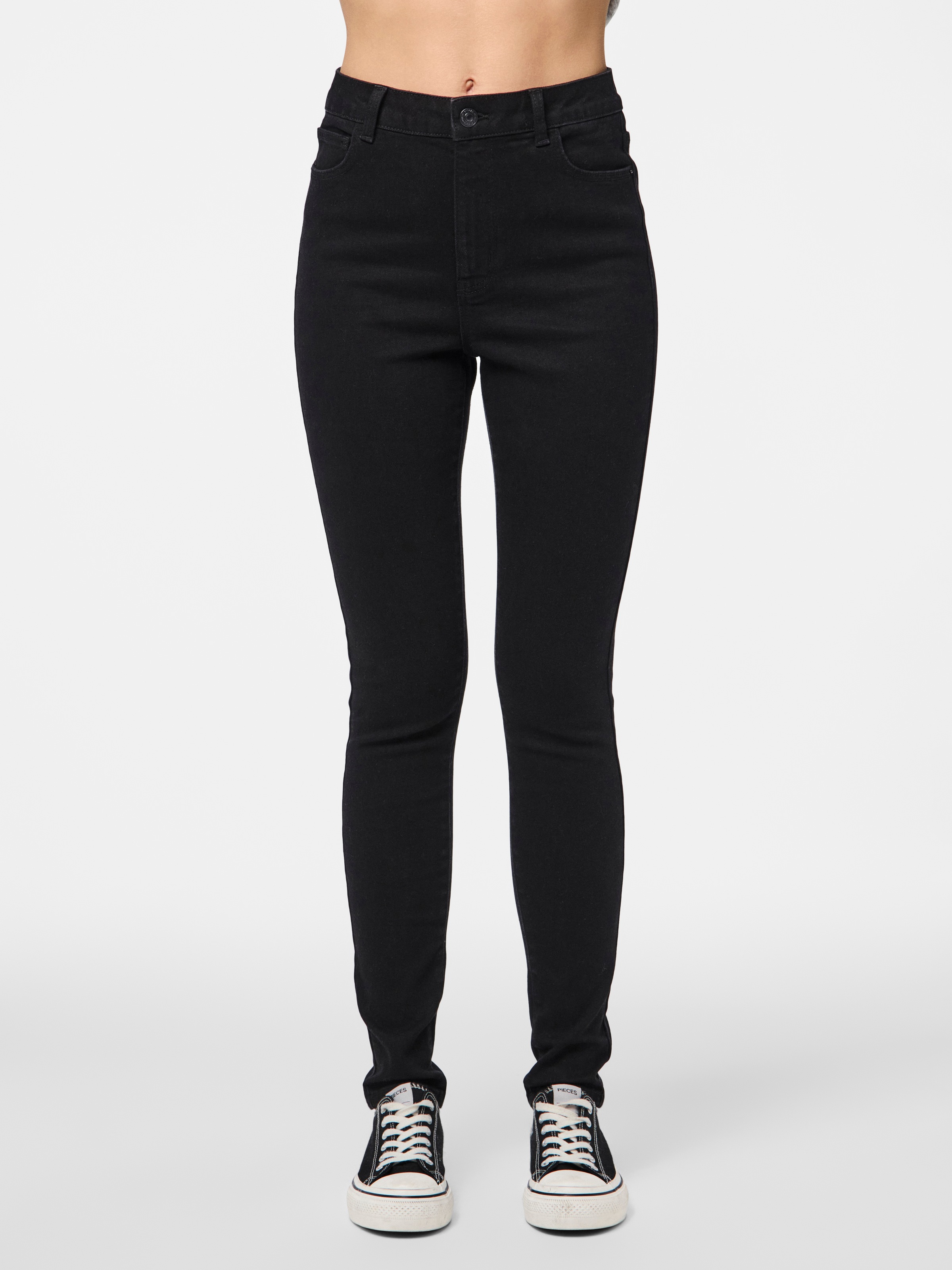 pieces Skinny-fit-Jeans "PCDANA HW SKINNY JEANS BL102 NOOS BC" günstig online kaufen