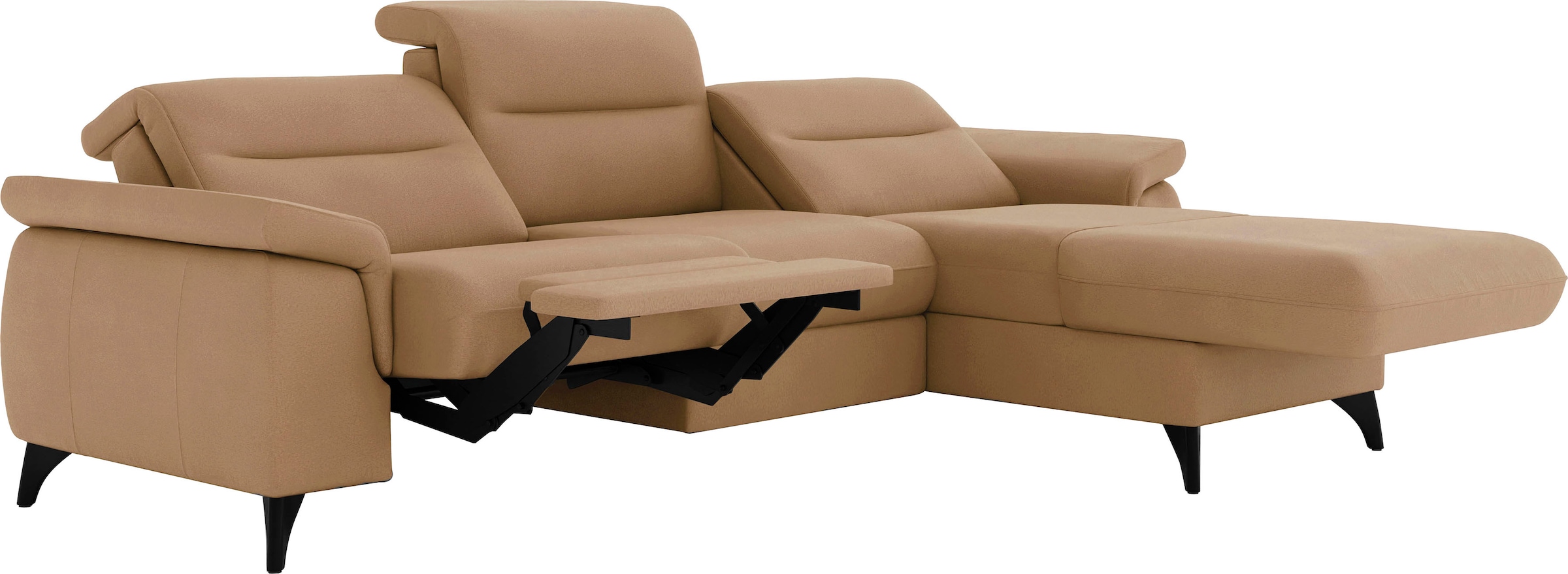 sit&more Ecksofa »Astoria L-Form«, wahlweise mit motorischer Relaxfunktion