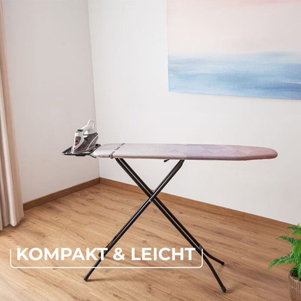 Vileda Bügelbrett »Vileda DIAMOND S«, Bügelfläche 114 cmx33 cm, mit spezieller Titanbeschichtung