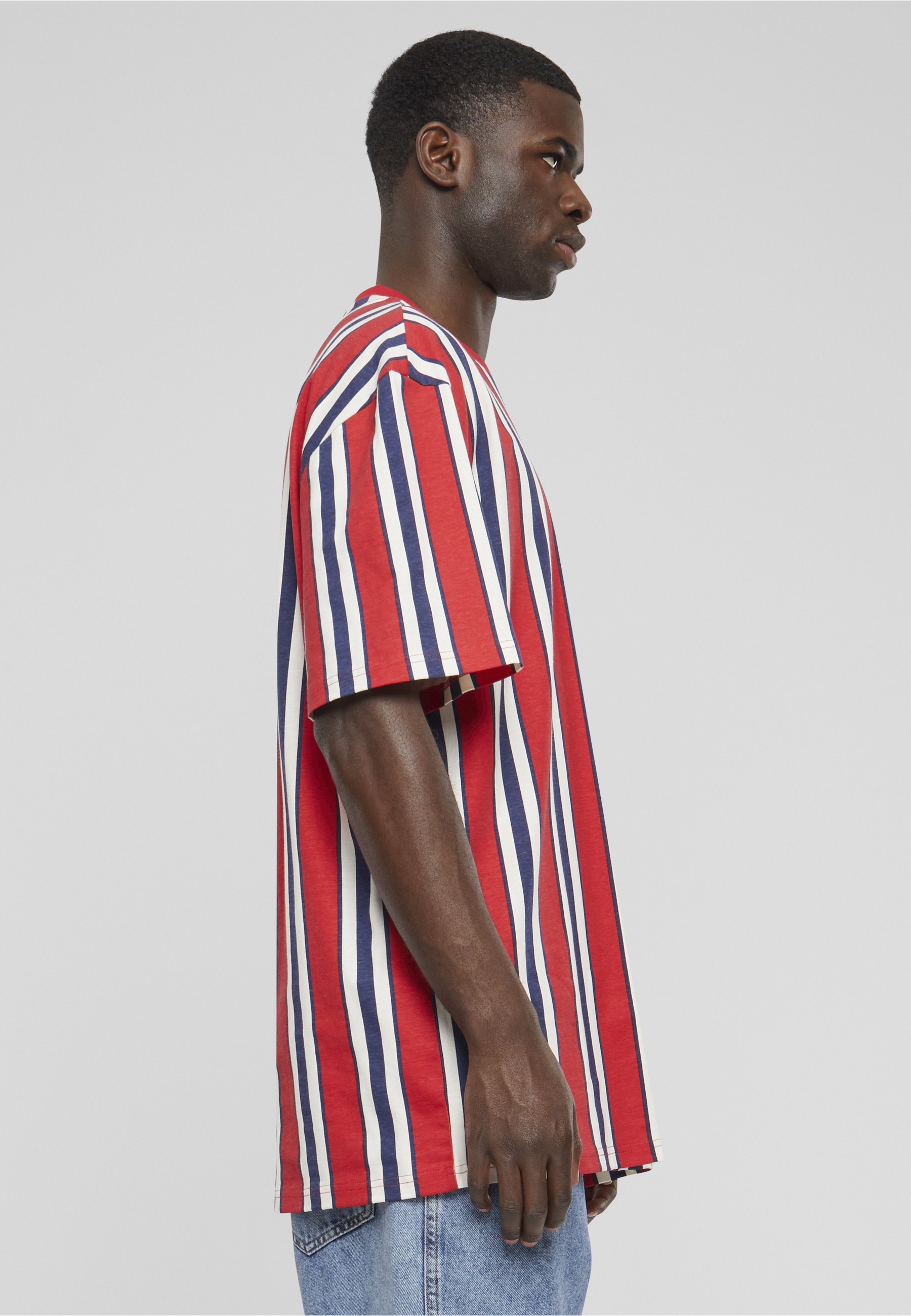 Karl Kani T-Shirt »Karl Kani Herren KM241-034-1 Karl Kani Retro Striped Tee« 1 Stk.