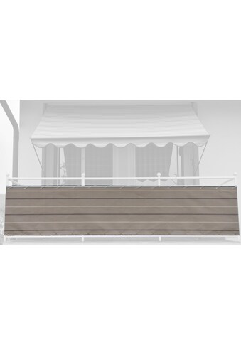 Angerer Freizeitmöbel Balkonsichtschutz, Meterware, beige, H: 90 cm kaufen