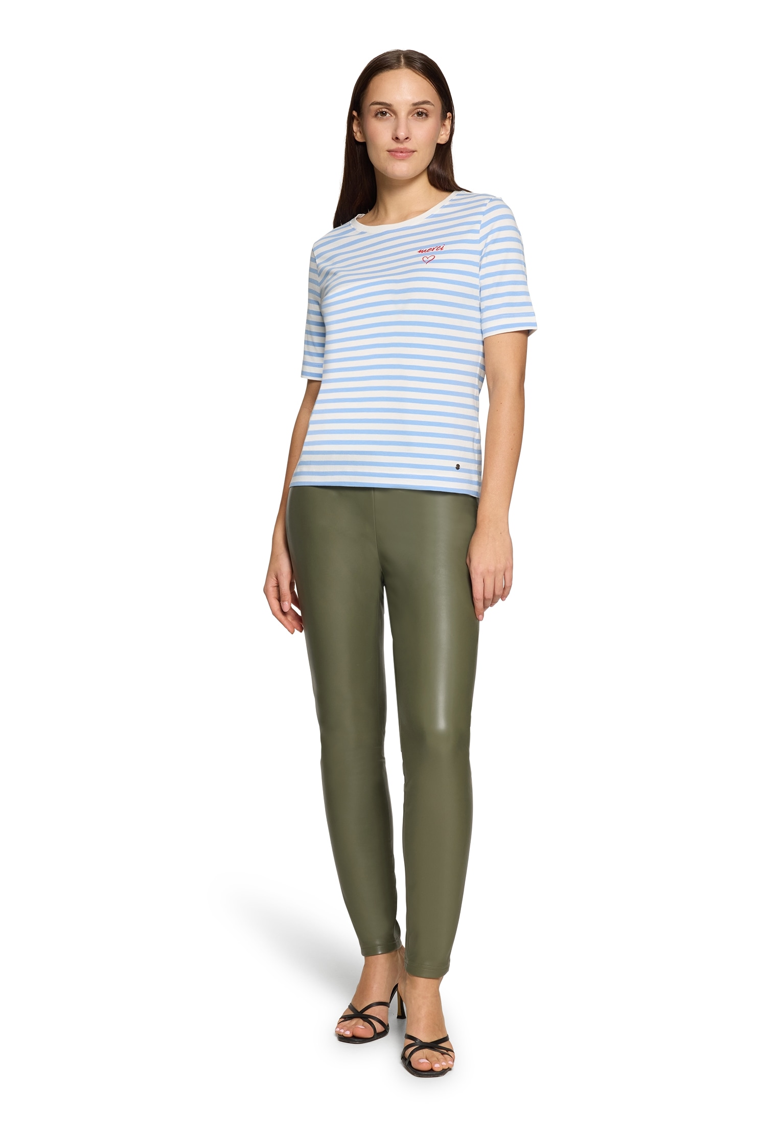 Betty&Co Kurzarmshirt »Damen mit Ringel« 1 tlg.