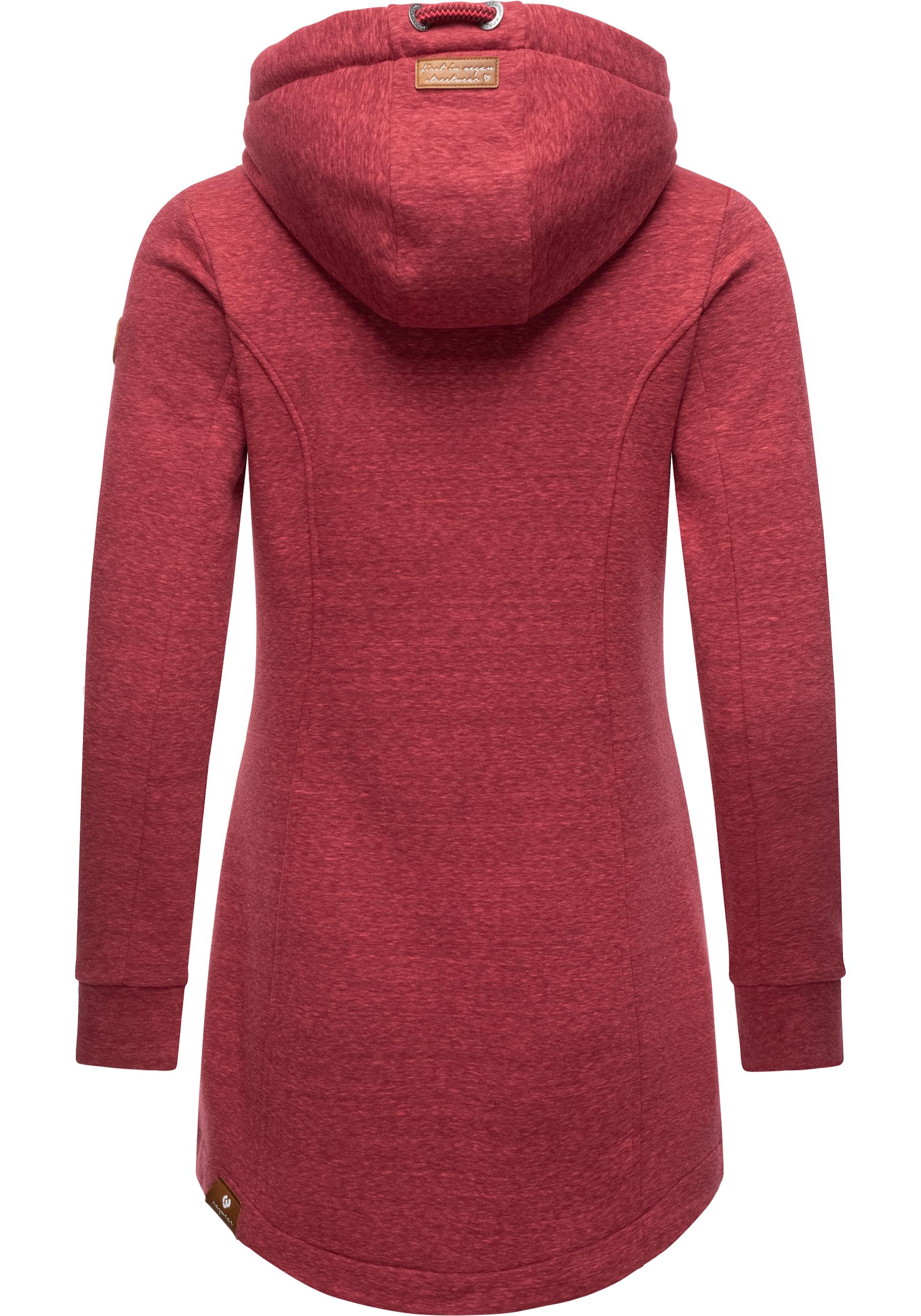 Thumbnail - Ragwear Langjacke "Letty Intl." mitKapuze Sportliche Kapuzenjacke mit Kunstleder-Elementen