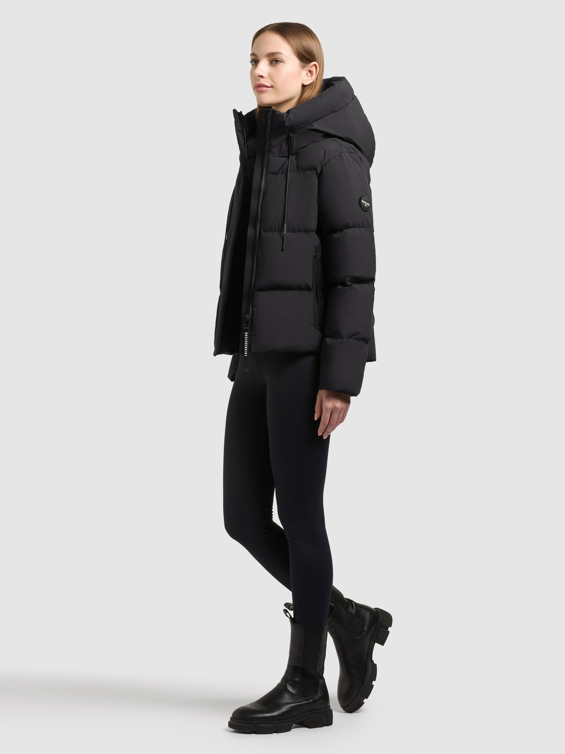 khujo Steppjacke »ENITS2 MATT« mit Kapuze