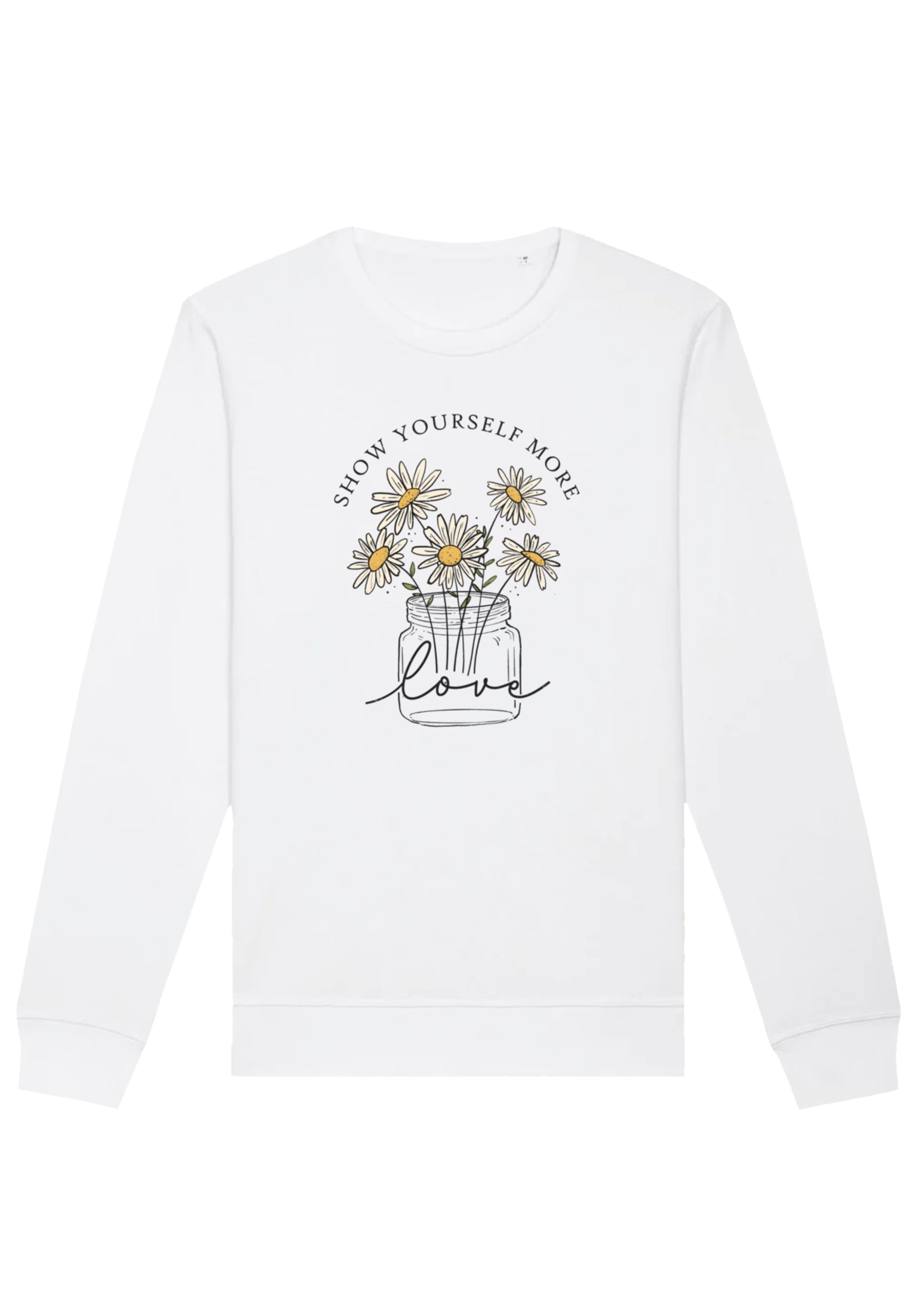 F4NT4STIC Sweatshirt "Flower show yourself more love", Premium Qualität günstig online kaufen