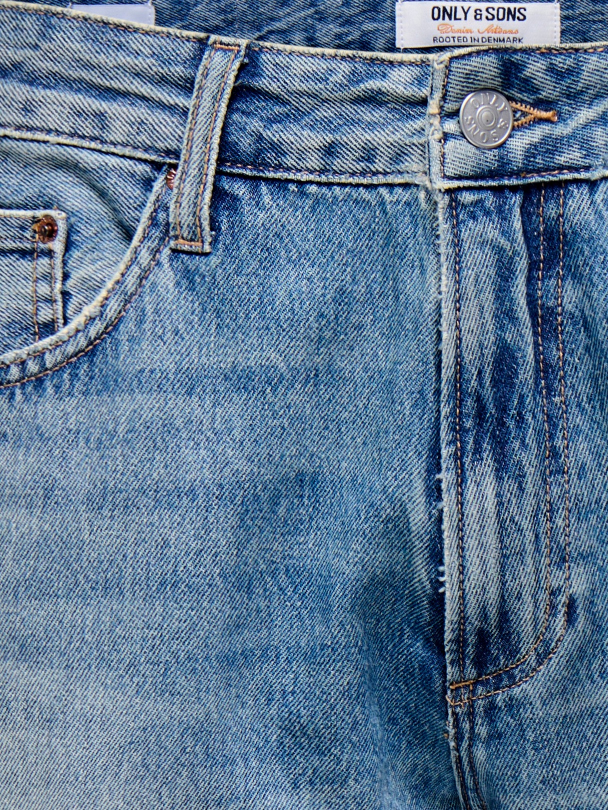 ONLY & SONS Straight-Jeans »ONSEDGE STRAIGHT MDB TINT 5595 AZG DNM« Baumwolle, straight fit