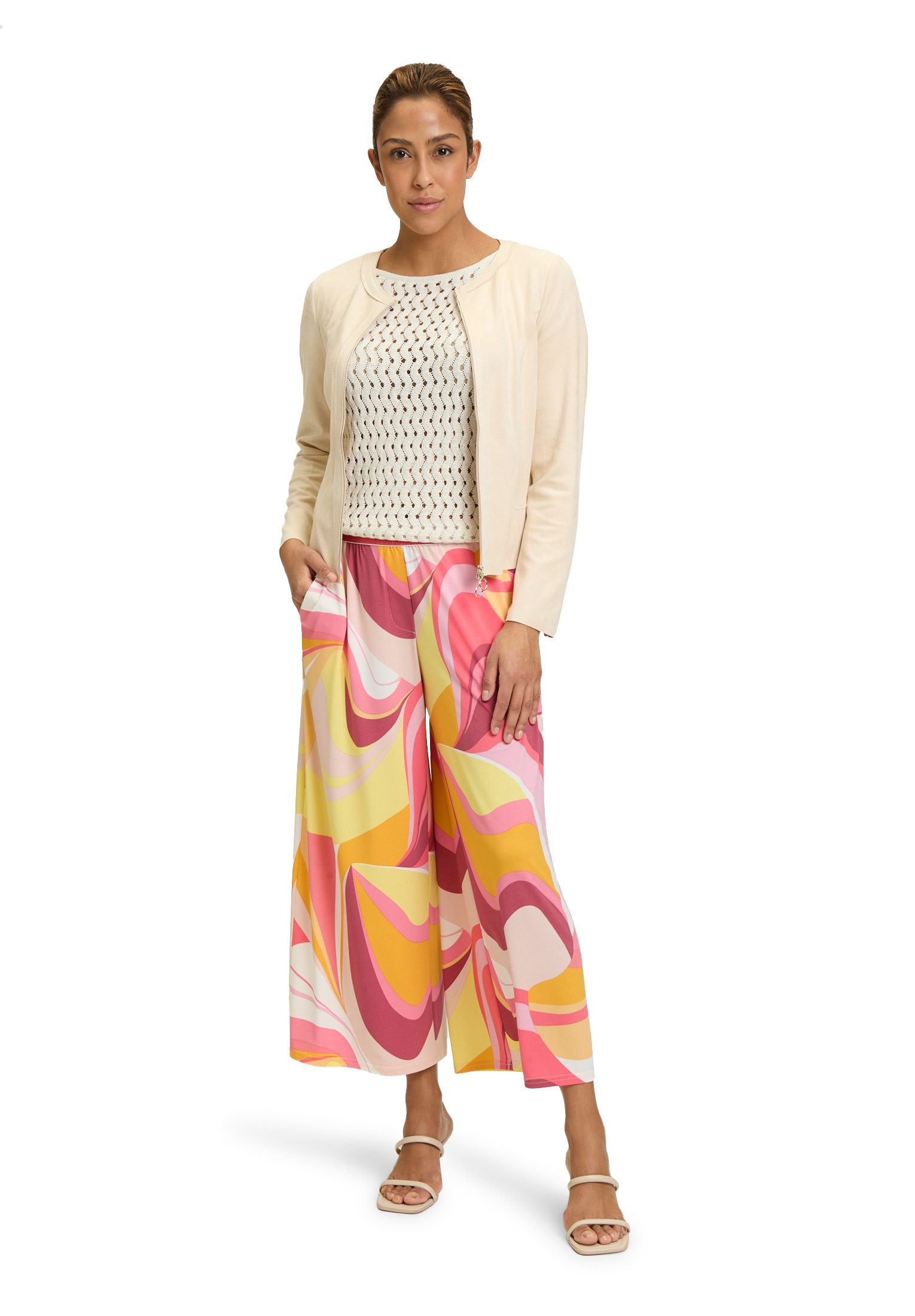 Betty Barclay Jackenblazer »Betty Barclay Blazer-Jacke mit Reißverschluss«, Material