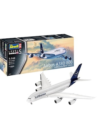 Revell® Modellbausatz »Airbus A380-800 Lufthansa - New Livery«, 1:144, Made in Europe kaufen